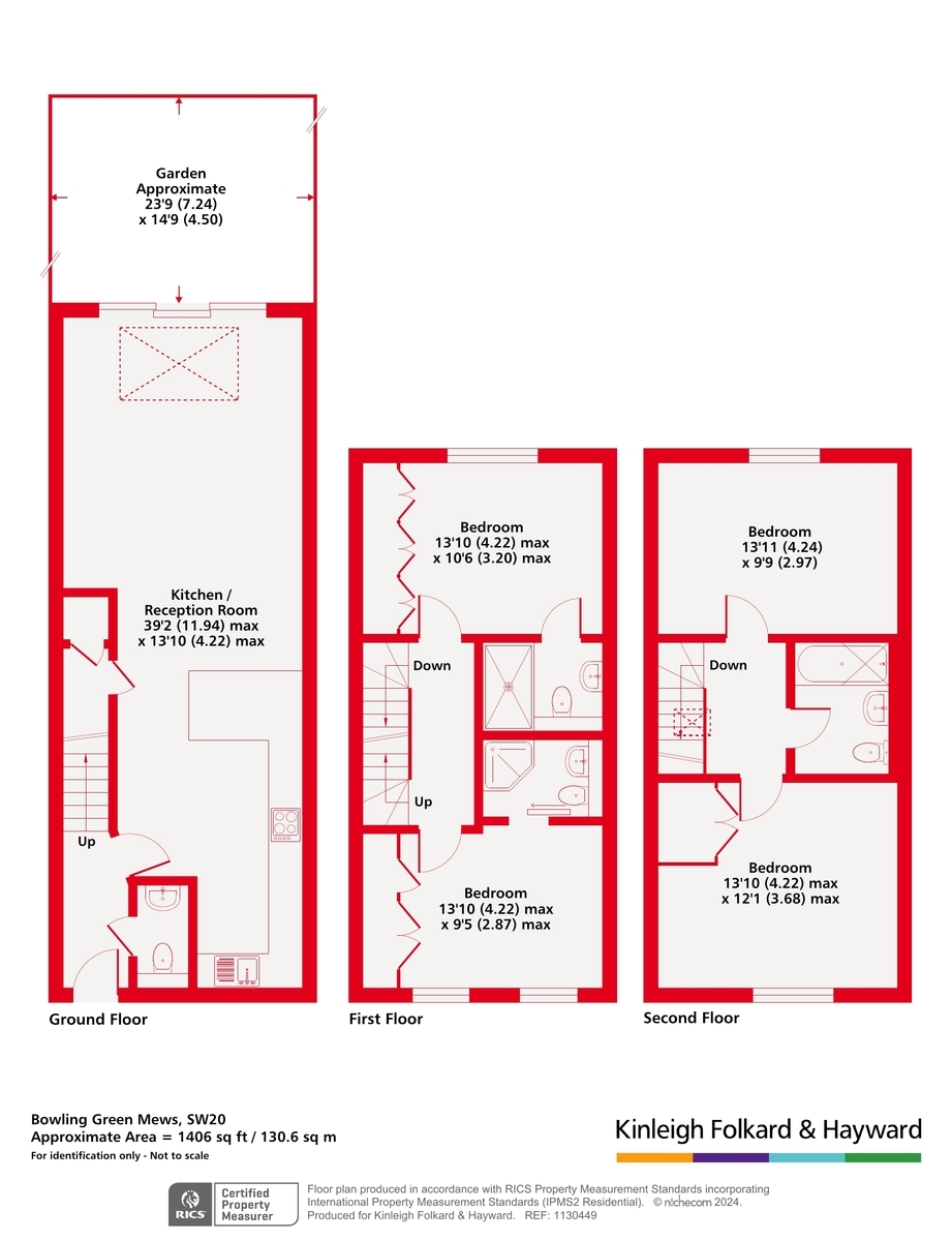 4, Bowling Green Mews, London floorplan