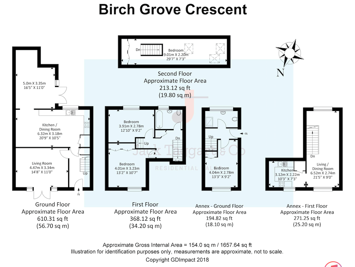 5 Bedrooms Semi-detached house for sale in Birch Grove Crescent, Brighton BN1