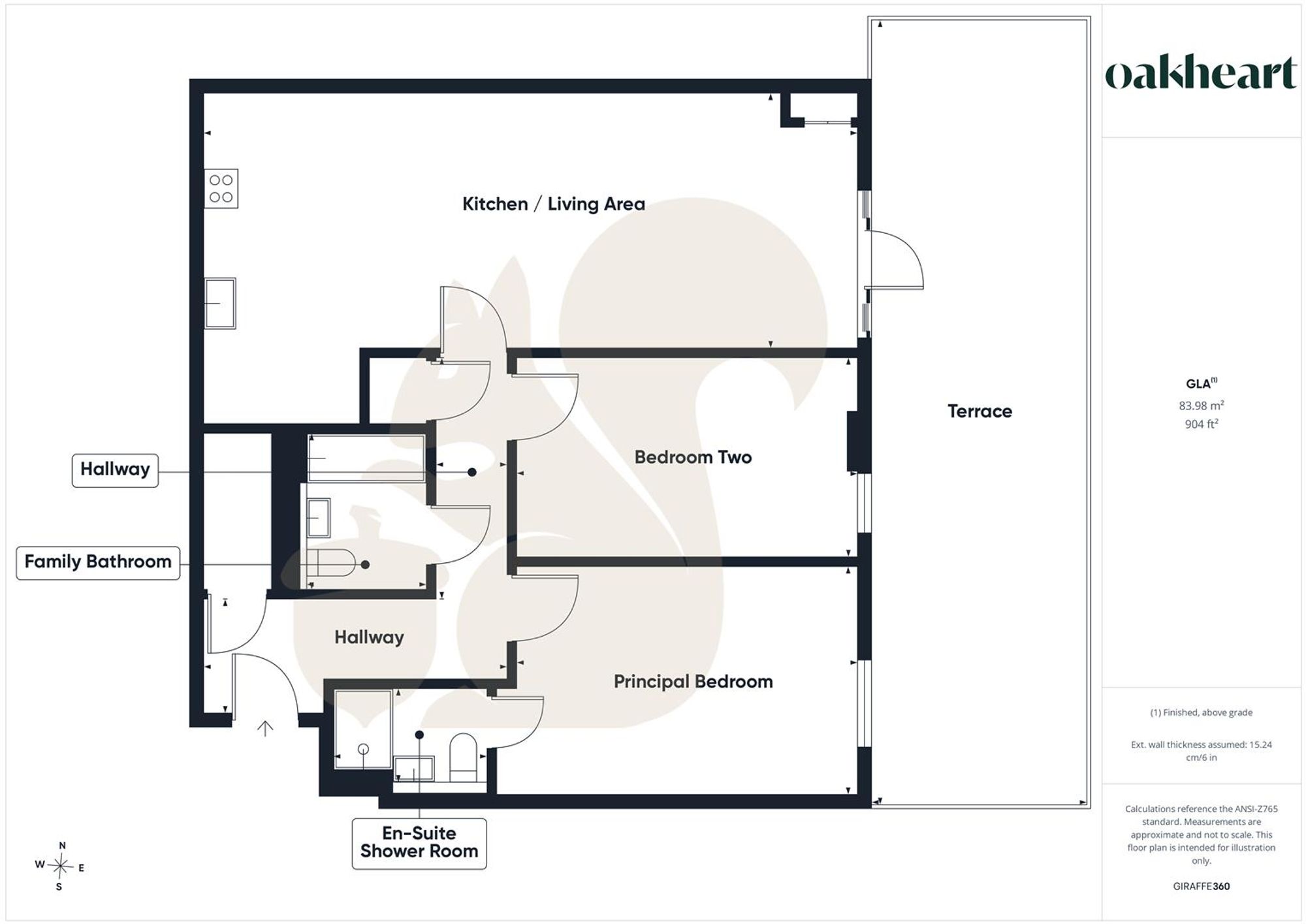 Flat 12, 212 Wharf Road, Chelmsford floorplan