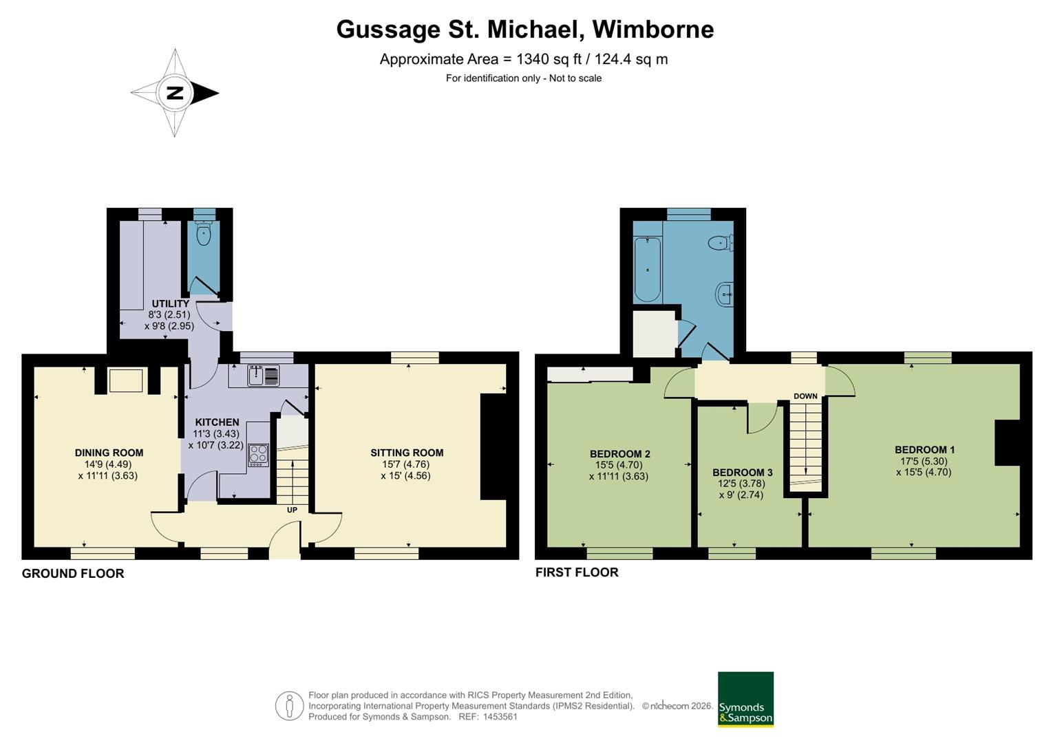 4 Manor Farm Cottages, Wimborne floorplan