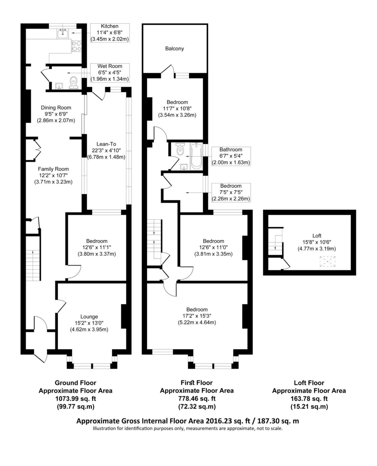 9, Bellevue Road, Southend-on-Sea floorplan