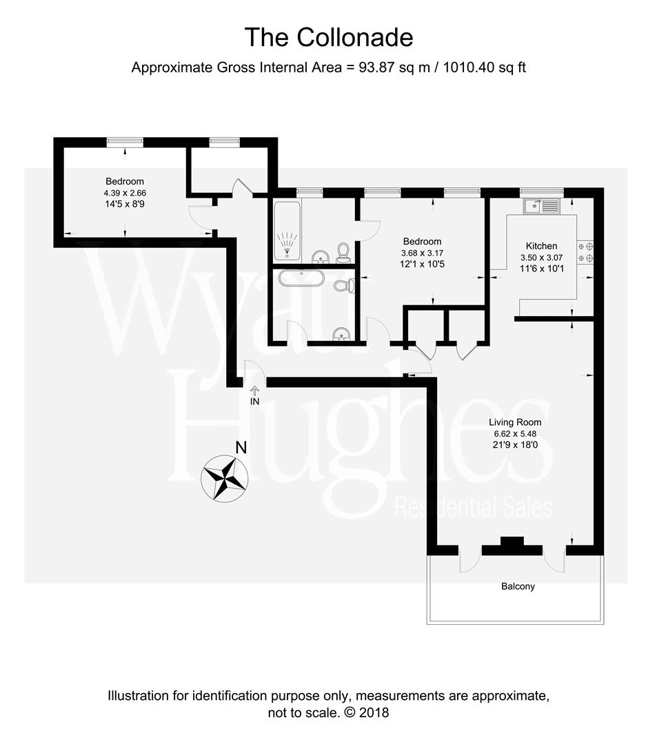 3 Bedrooms Flat for sale in The Colonnade, Marina, St. Leonards-On-Sea TN38