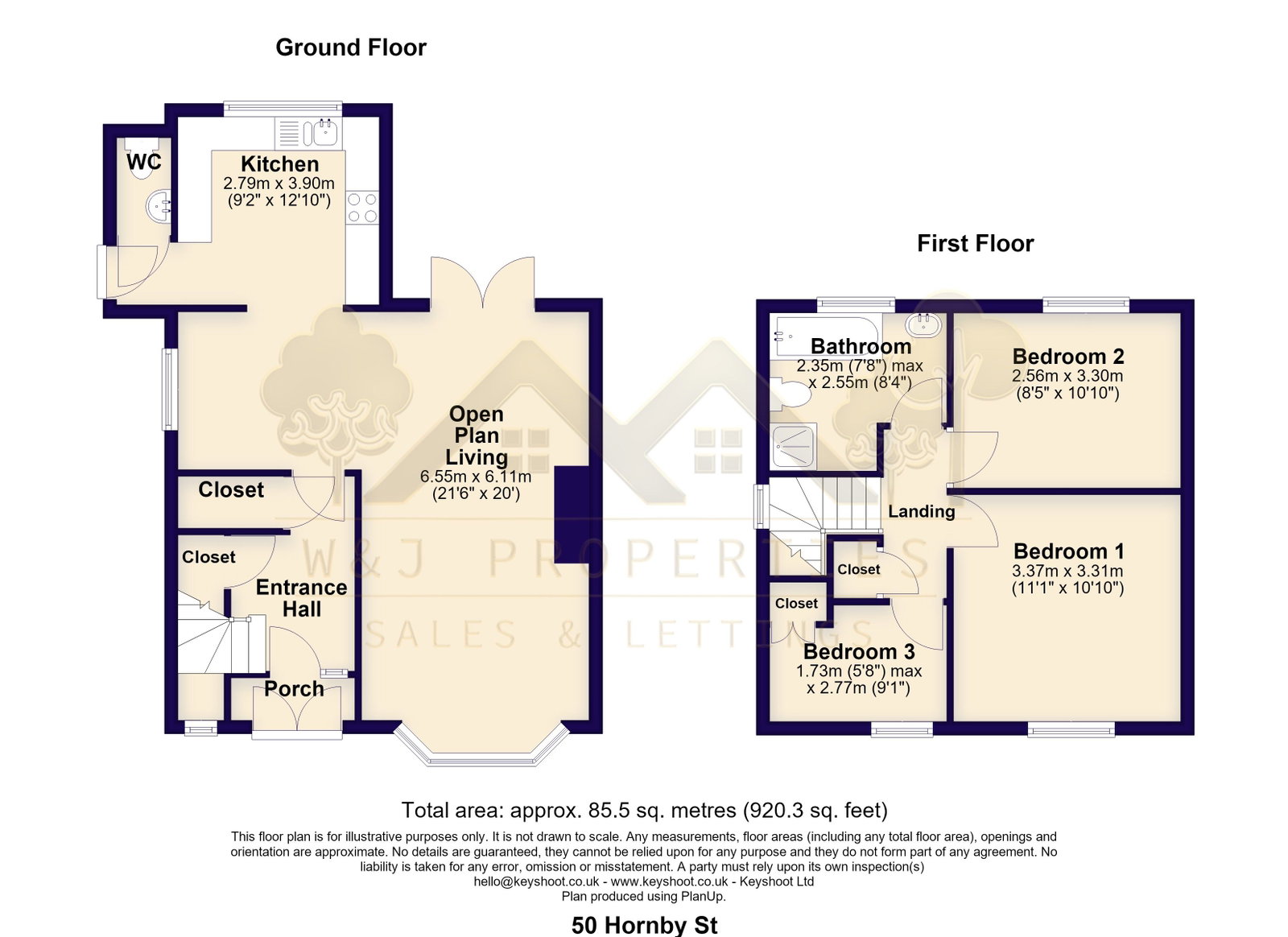 Hornby Street, Accrington floorplan