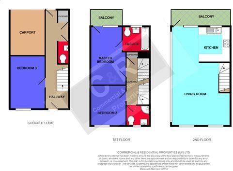 Hulme, Manchester floorplan