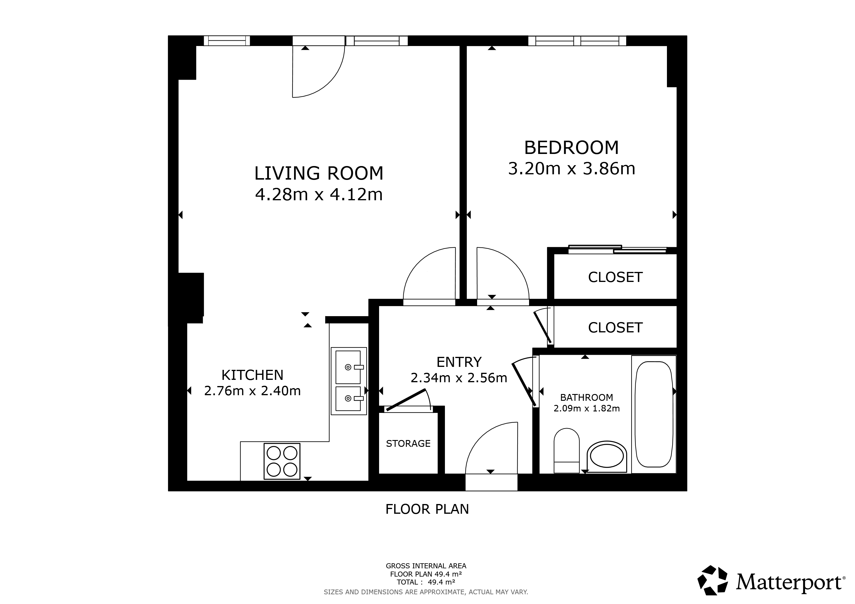 Apartment 246, Centenary Plaza, 18, Holliday Street, Birmingham floorplan