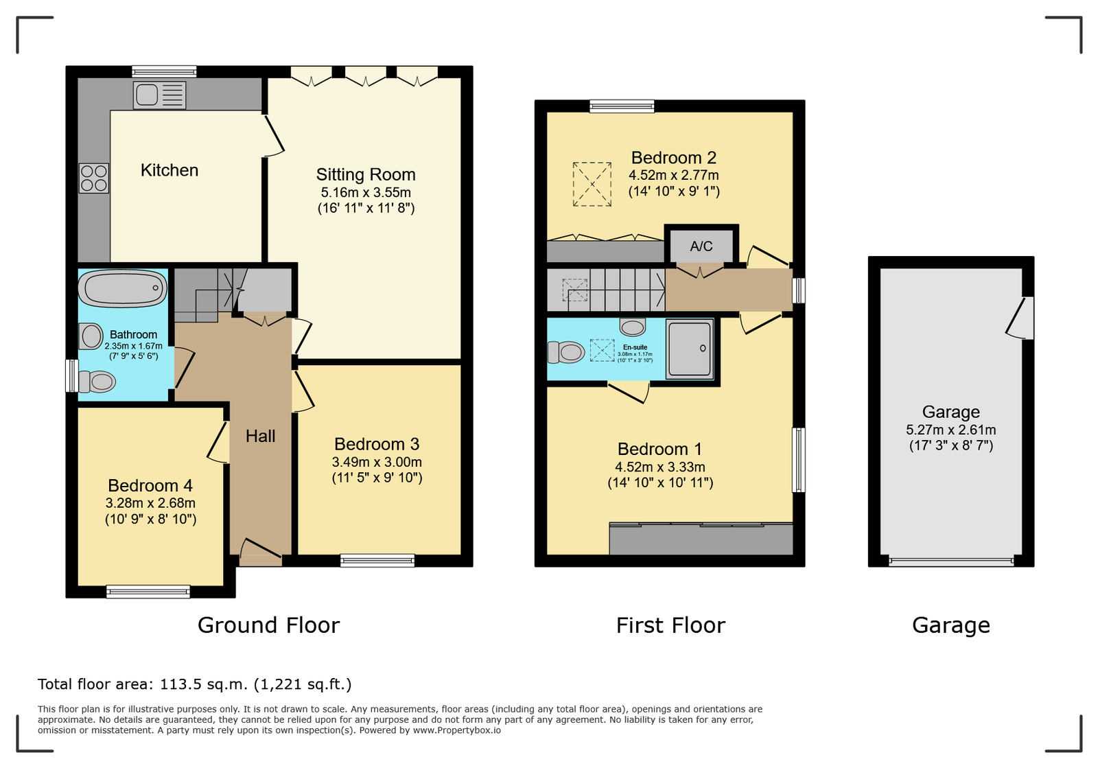 82, Sandalwood Road, Loughborough floorplan