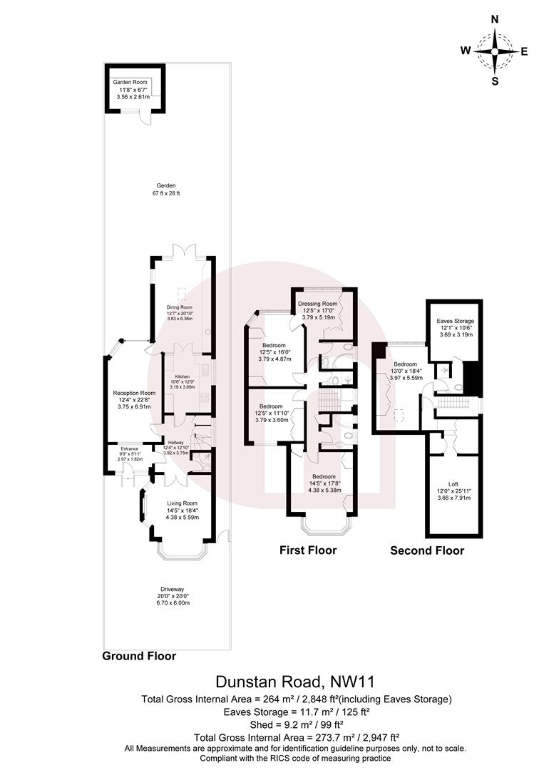 6, Dunstan Road, London floorplan