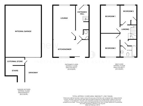 3 Bedrooms End terrace house for sale in Amanda Close, Bexhill-On-Sea, East Sussex TN40