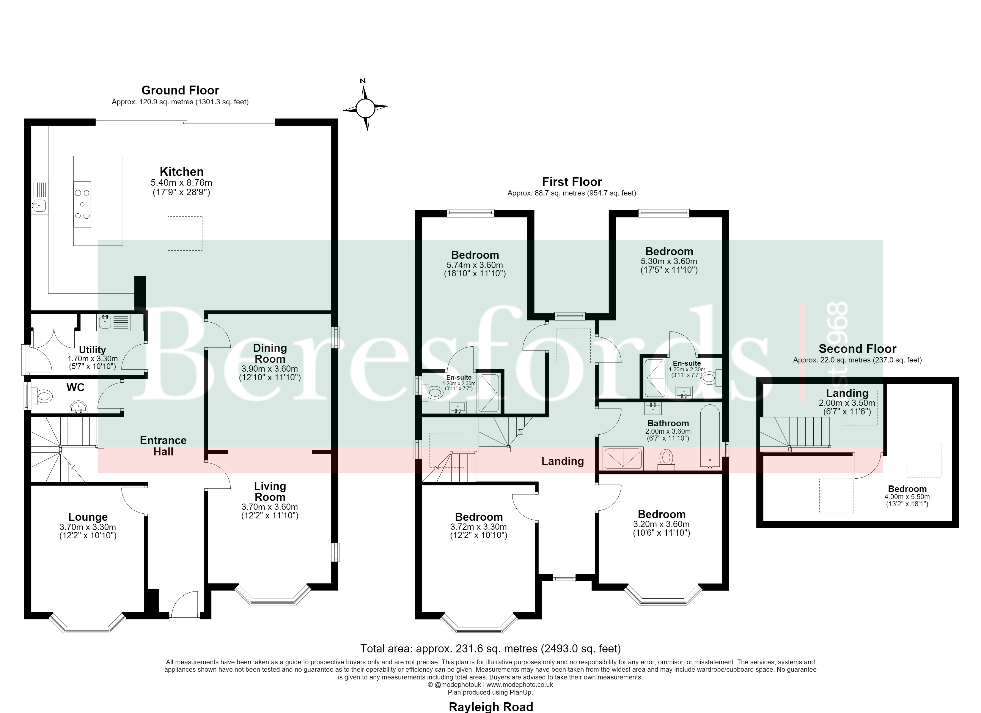 46, Rayleigh Road, Brentwood floorplan