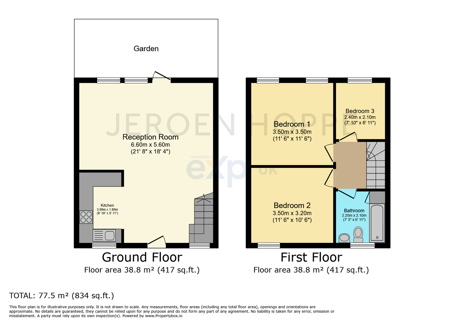 5, Regis Place, London floorplan