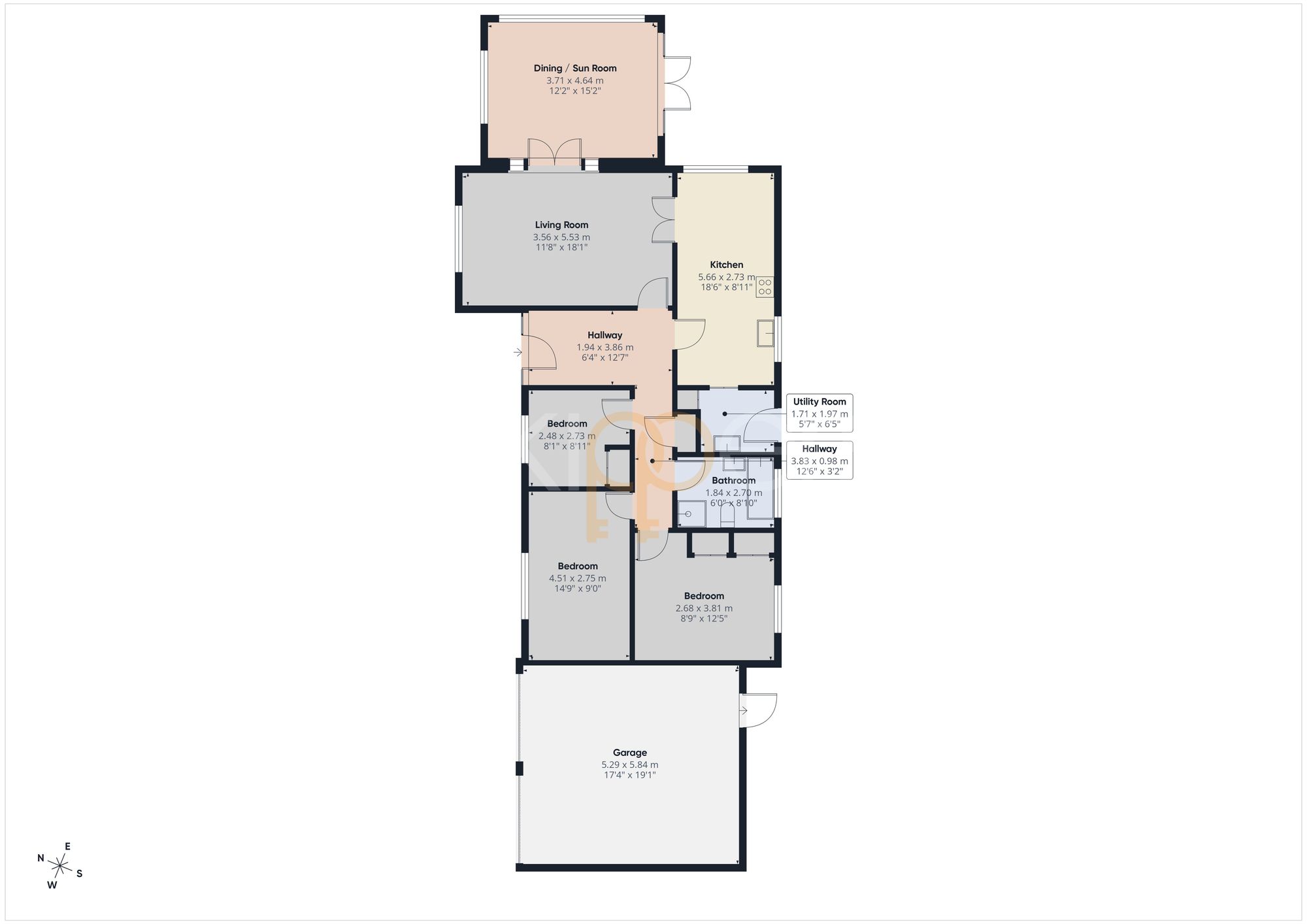2a Richmond Drive, New Romney floorplan