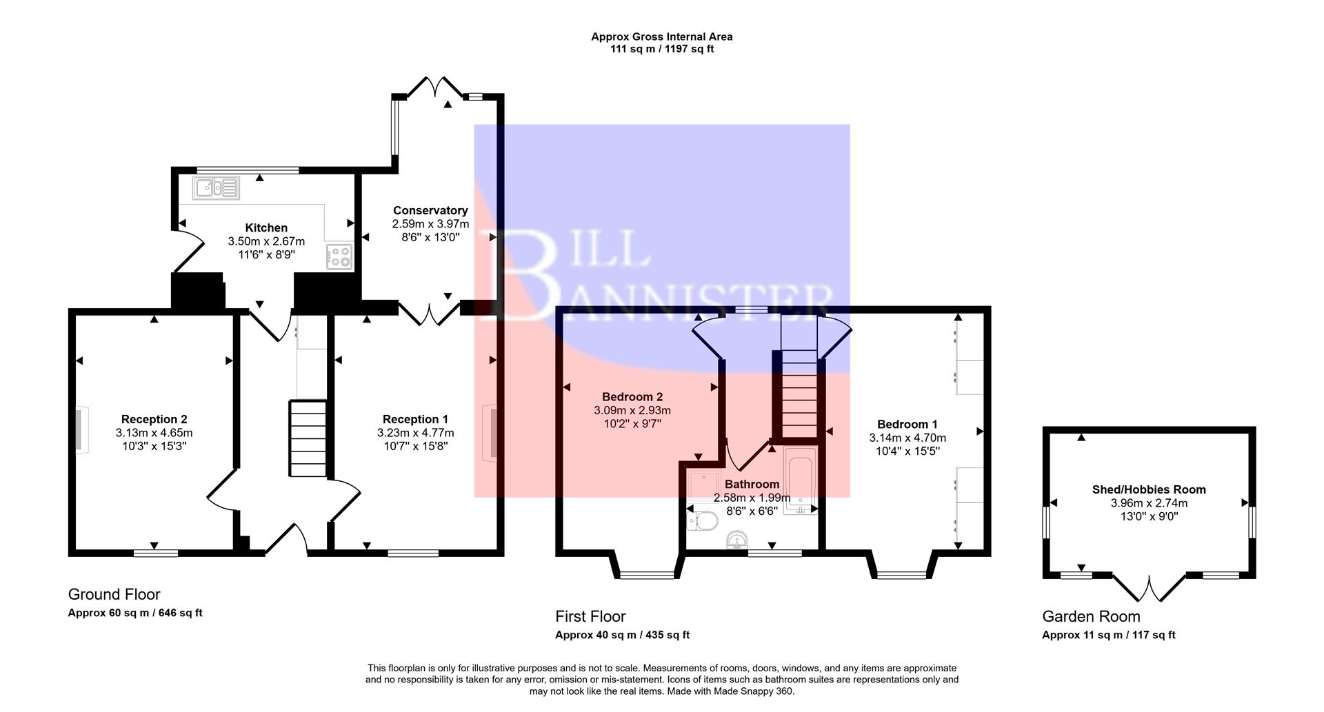 Penty Kerenza, Fore Street, Redruth floorplan