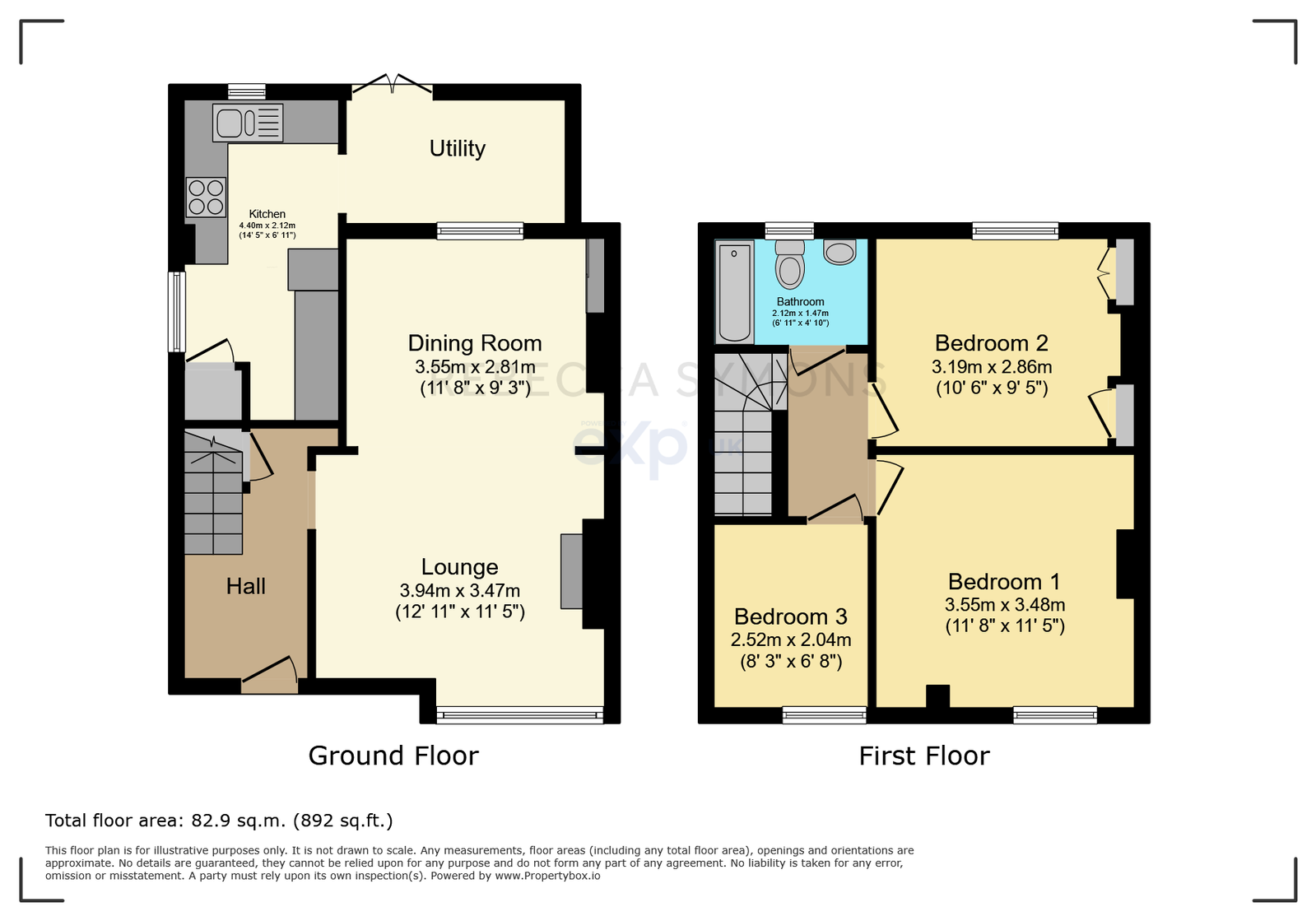 Cherrils, Church Street, Minehead floorplan