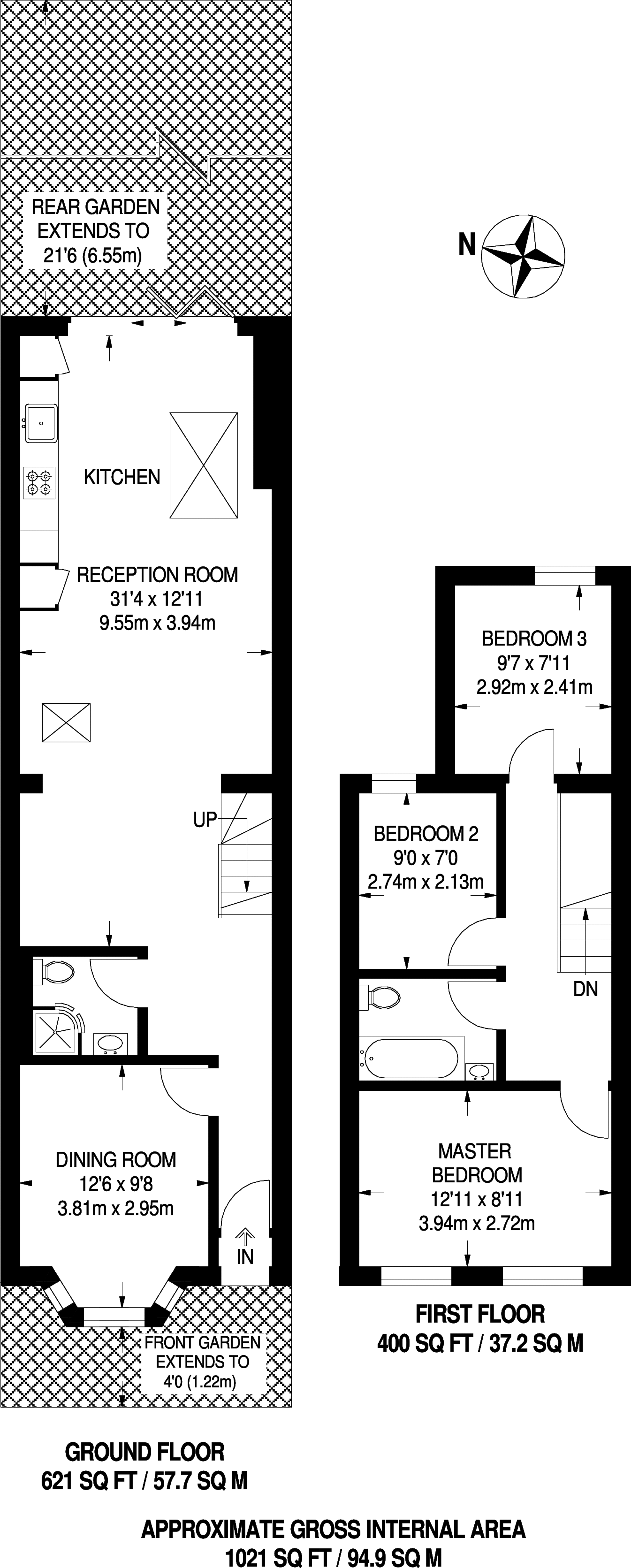 3 Bedrooms  for sale in Belton Road, Forest Gate E7