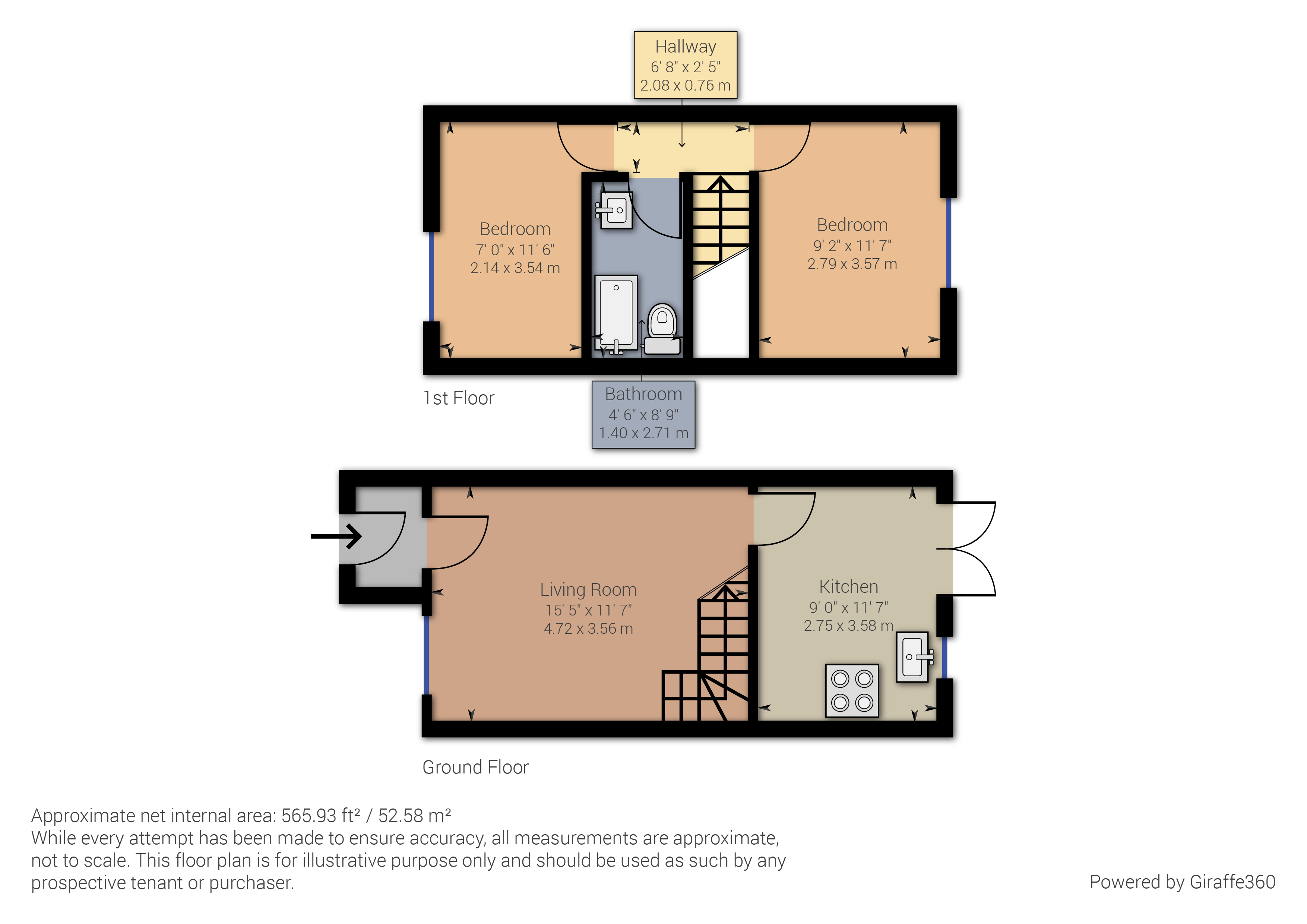 29, Bryncelyn, Swansea floorplan