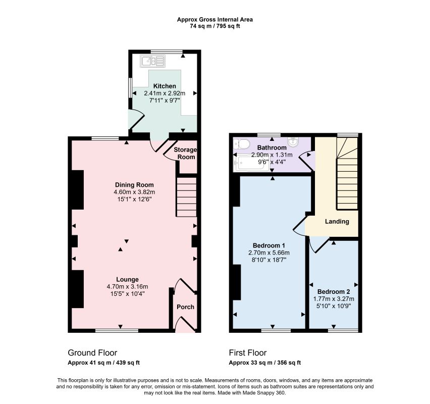 6, Machen Street, Newport floorplan