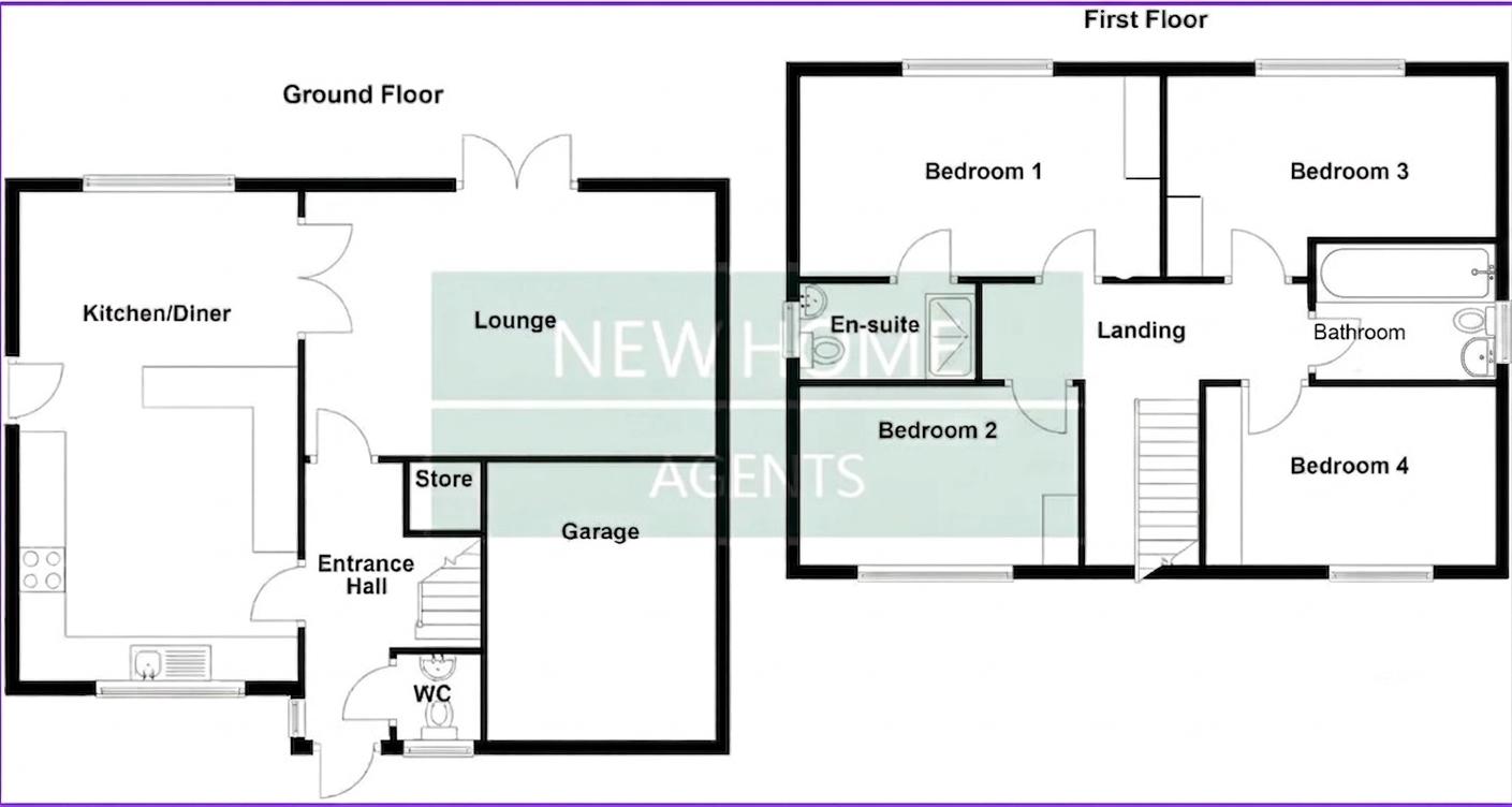 18, Bluebell Close, Stoke-On-Trent floorplan