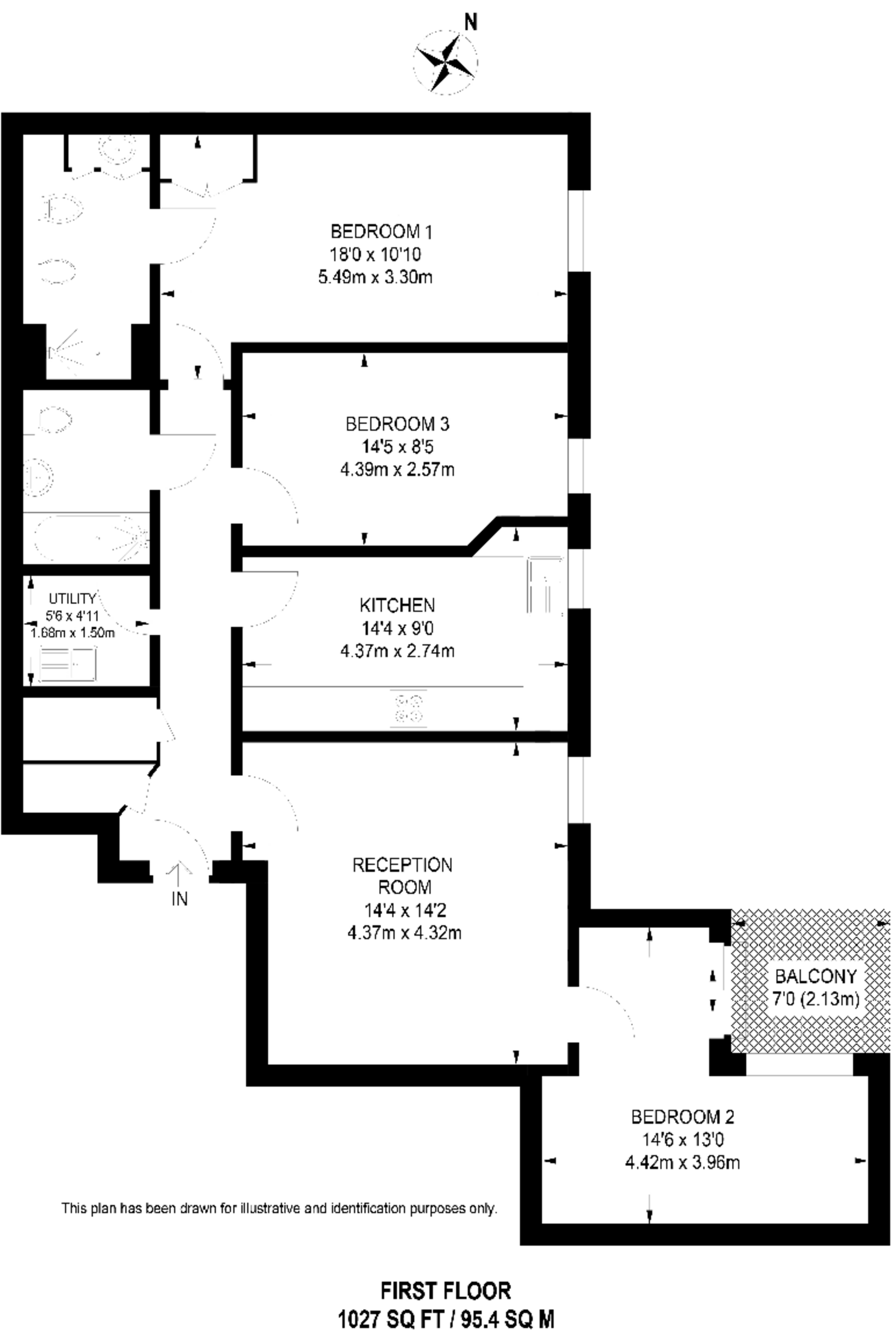 Kensington Westside, Earls Court floorplan