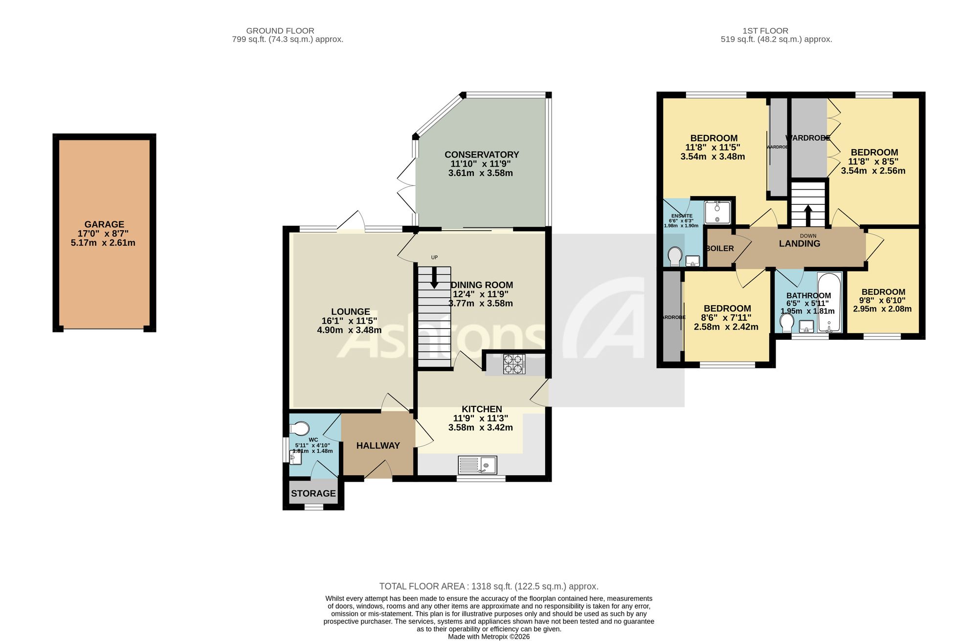 81 Applecross Close, Warrington floorplan
