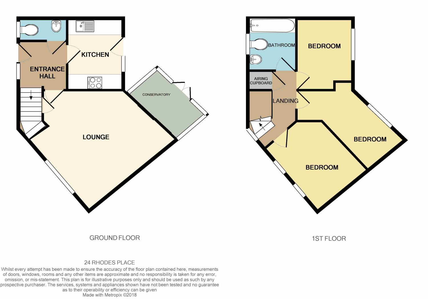 24, Rhodes Place, Milton Keynes floorplan