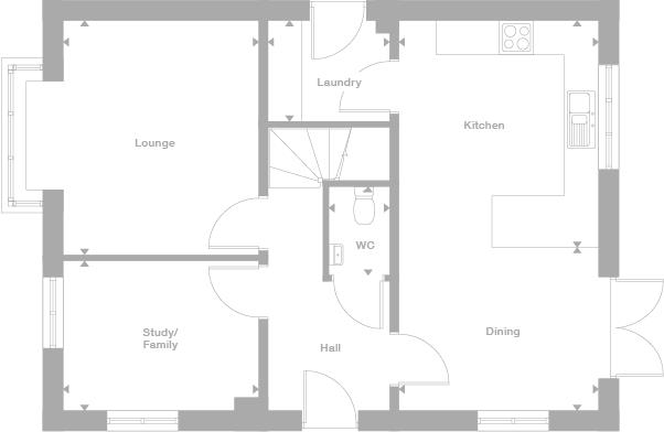 72, Off Lundhill Road, Wombwell floorplan