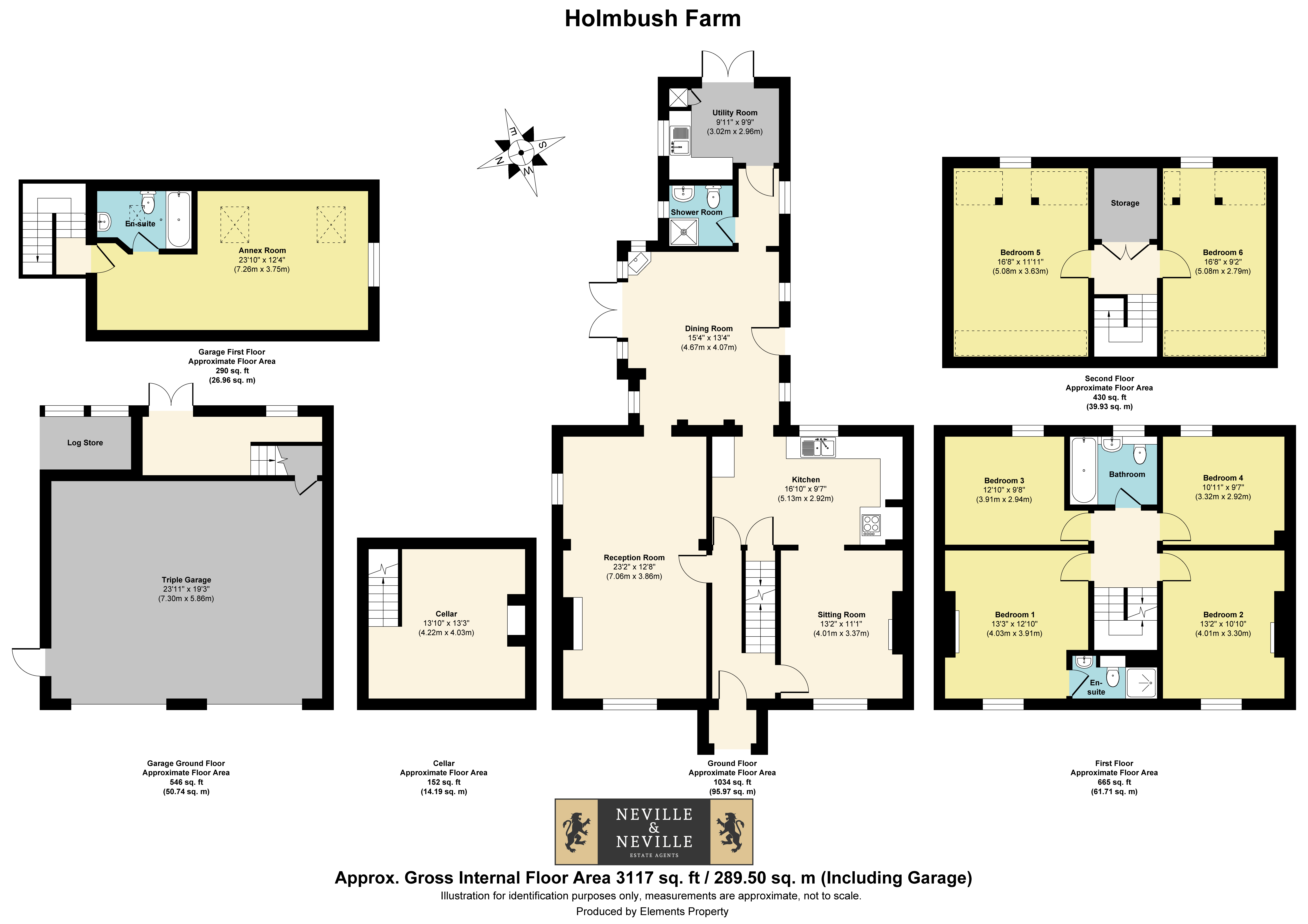 Holmbush Farm,, North Street, Hailsham floorplan
