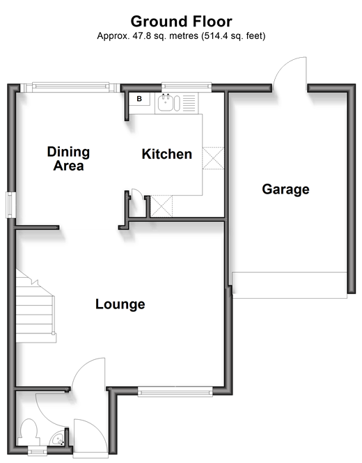 The Brook Southwater, Horsham floorplan