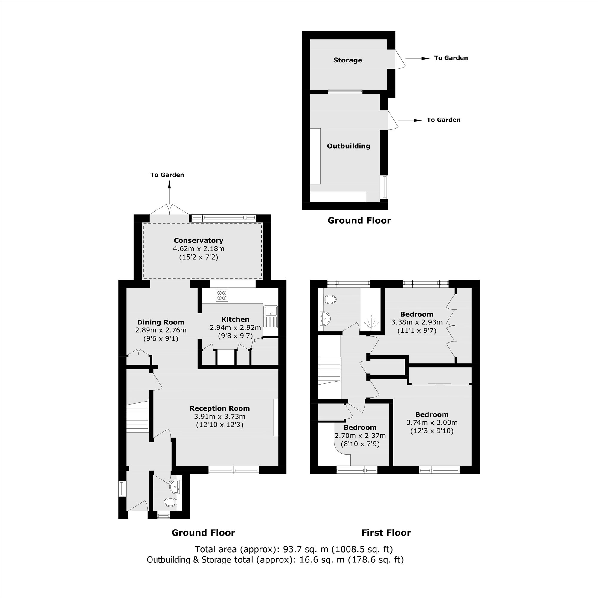 25, Catherine Drive, Sunbury-On-Thames floorplan