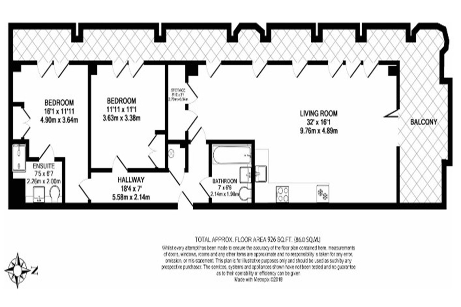 68, Flat 138, Molesworth Street, London floorplan