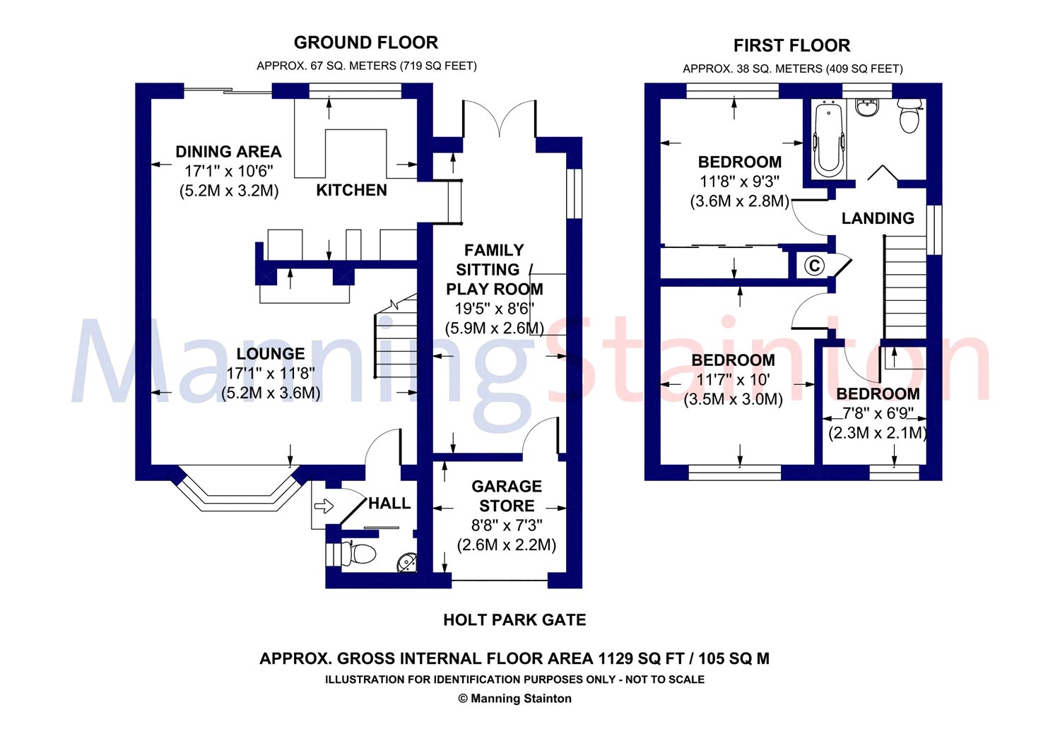 3 Bedrooms Detached house for sale in Holt Park Gate, Holt Park, Leeds, West Yorkshire LS16