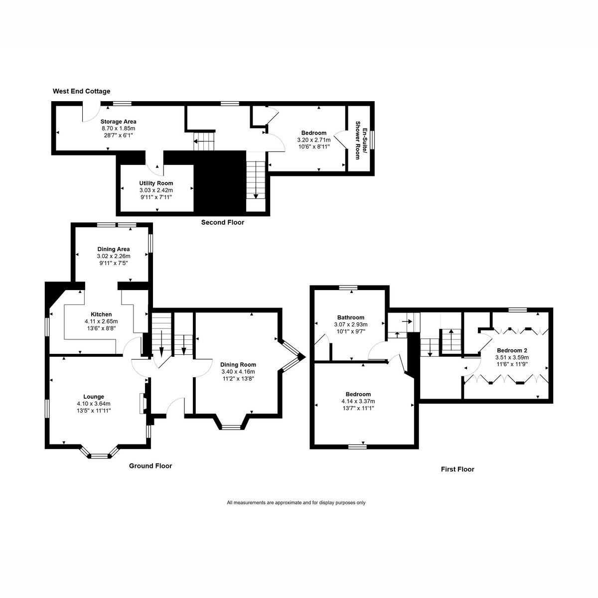 West End Cottage, Regent Street, Keith floorplan