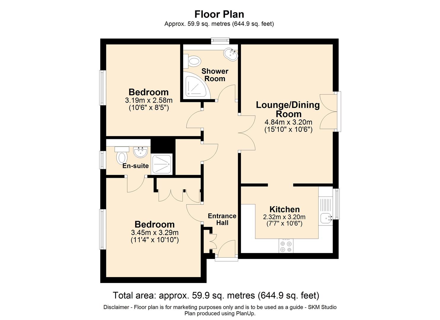 Queensway, Hemel Hempstead floorplan