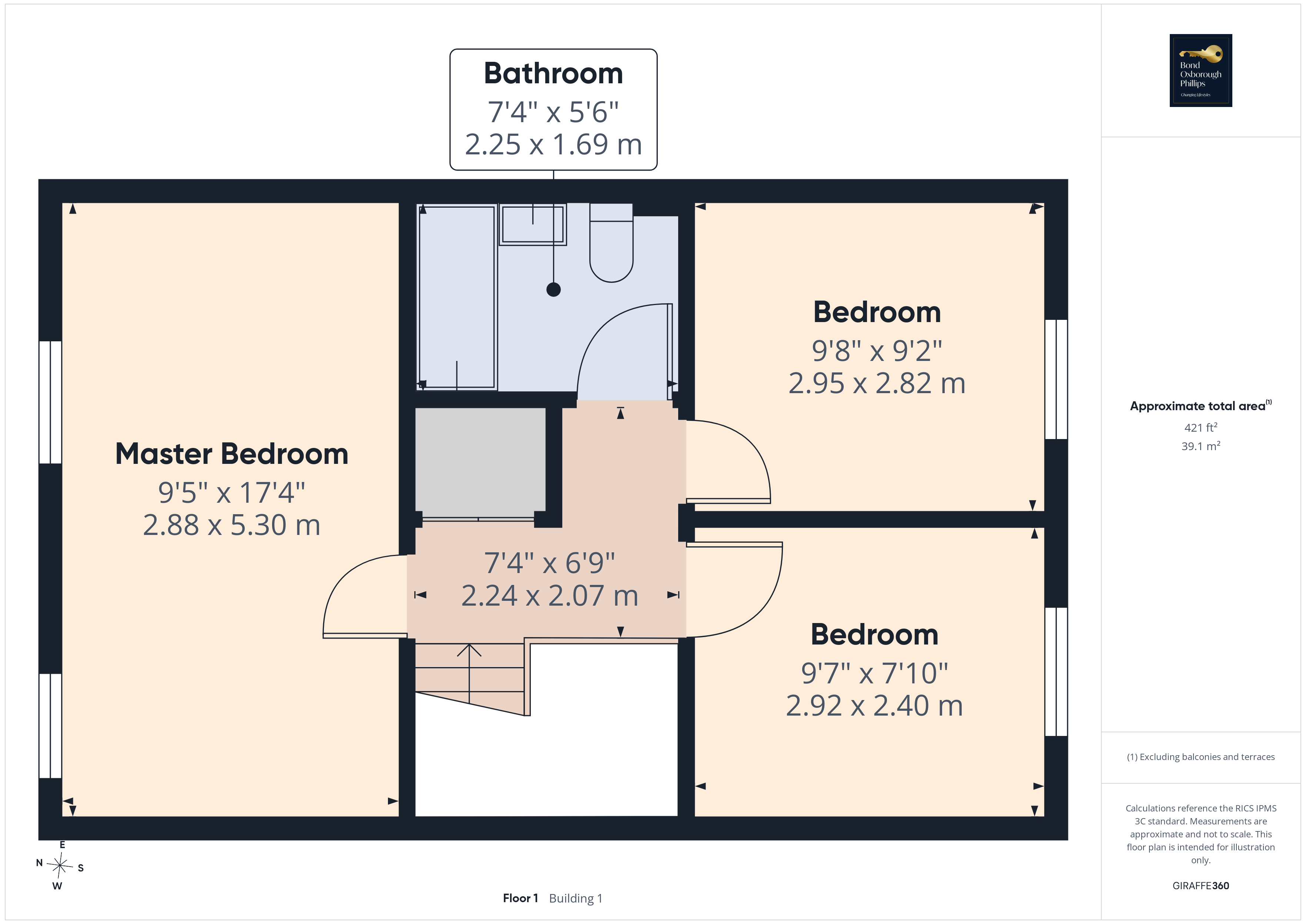 9 Camel Court,, Scarletts Well Park, Cornwall floorplan