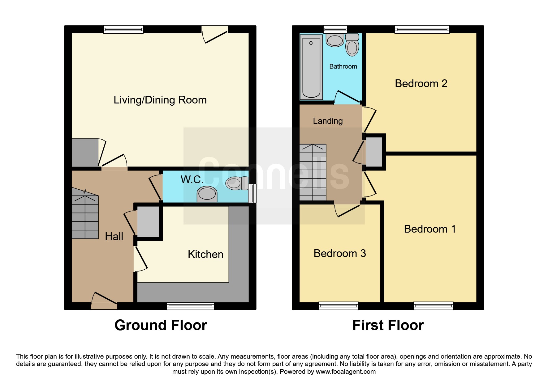 46, Kingfisher Drive, Yeovil floorplan