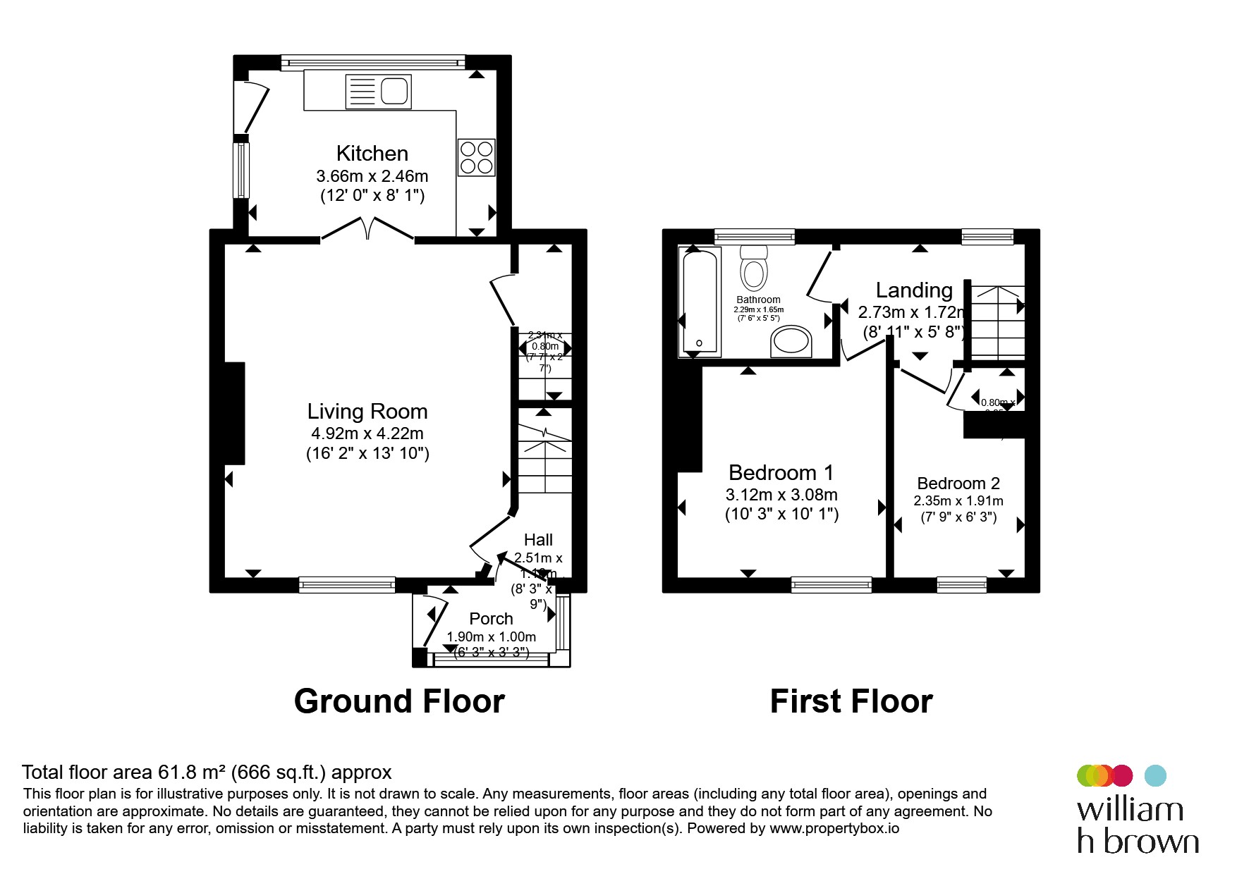 18, Southfield Lane, Wakefield floorplan