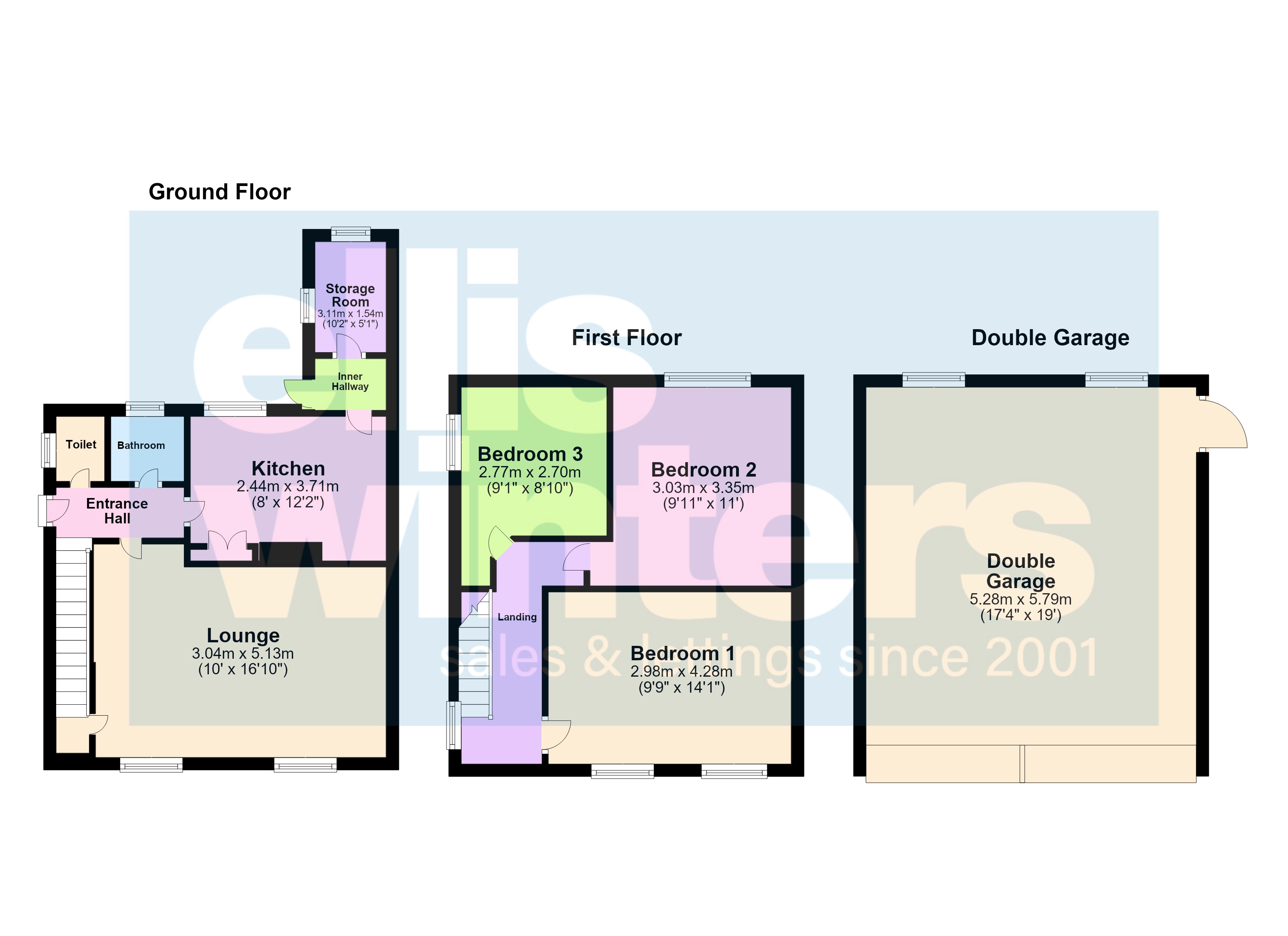 13, Allenbys Chase, Spalding floorplan