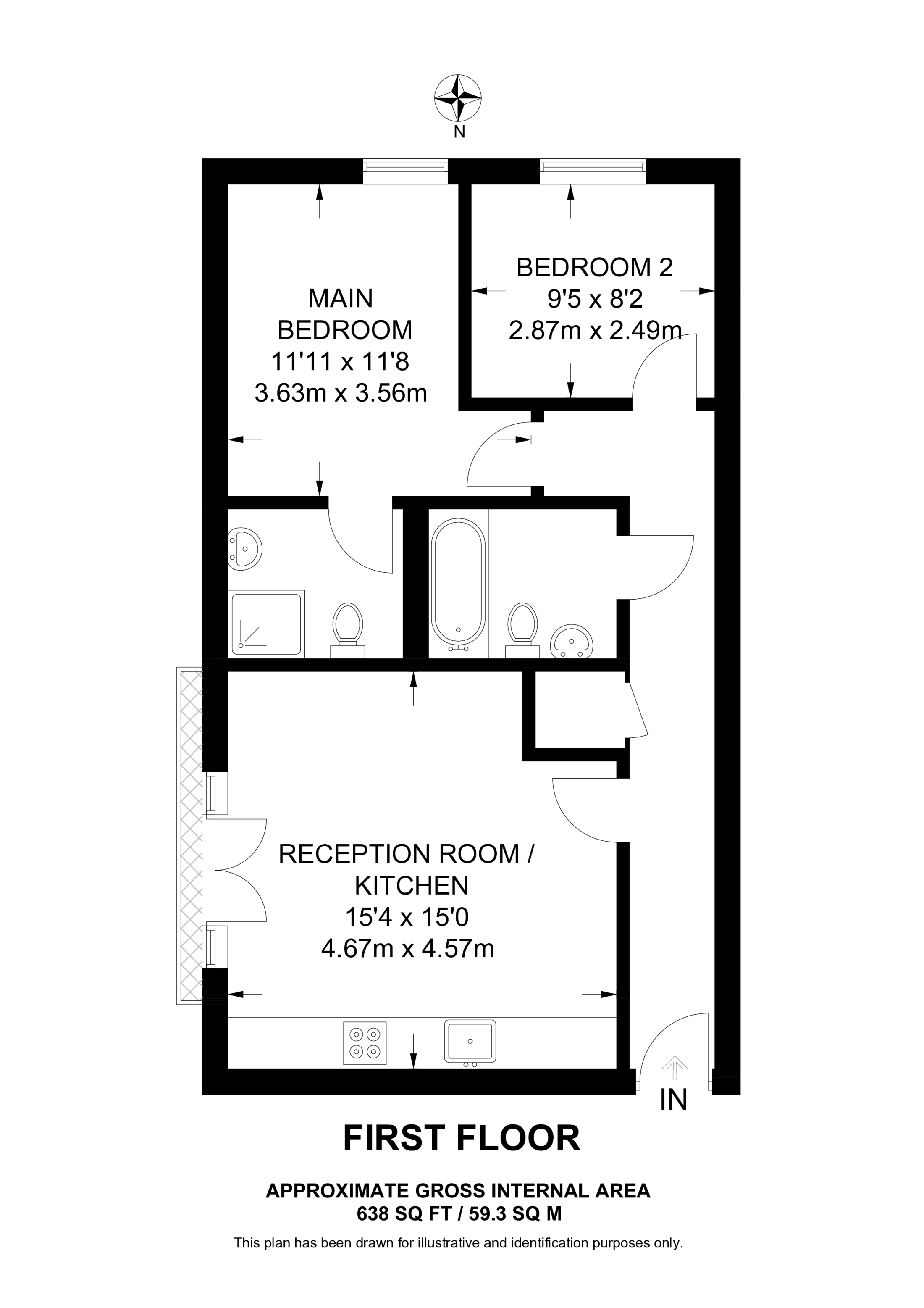 Portugal Road, Woking floorplan