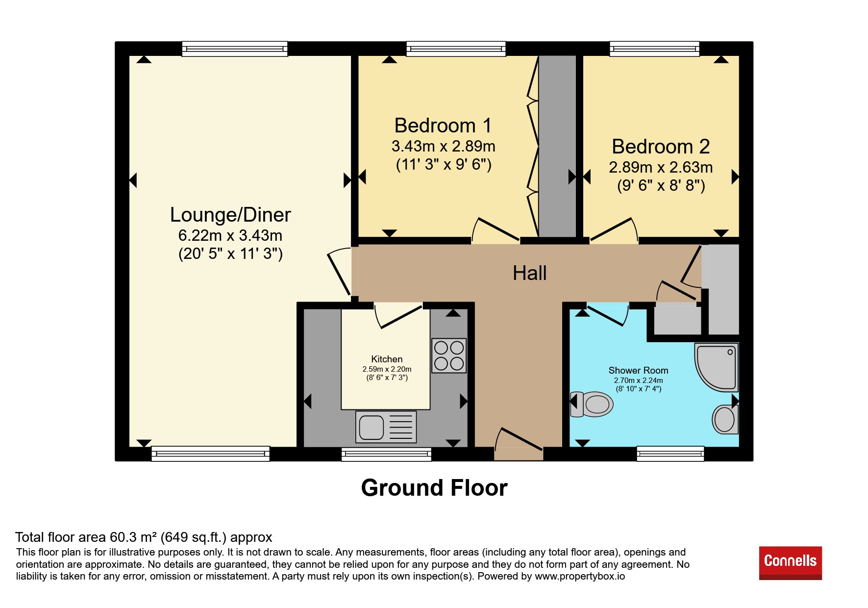 21, Gillison Close, Letchworth Garden City floorplan