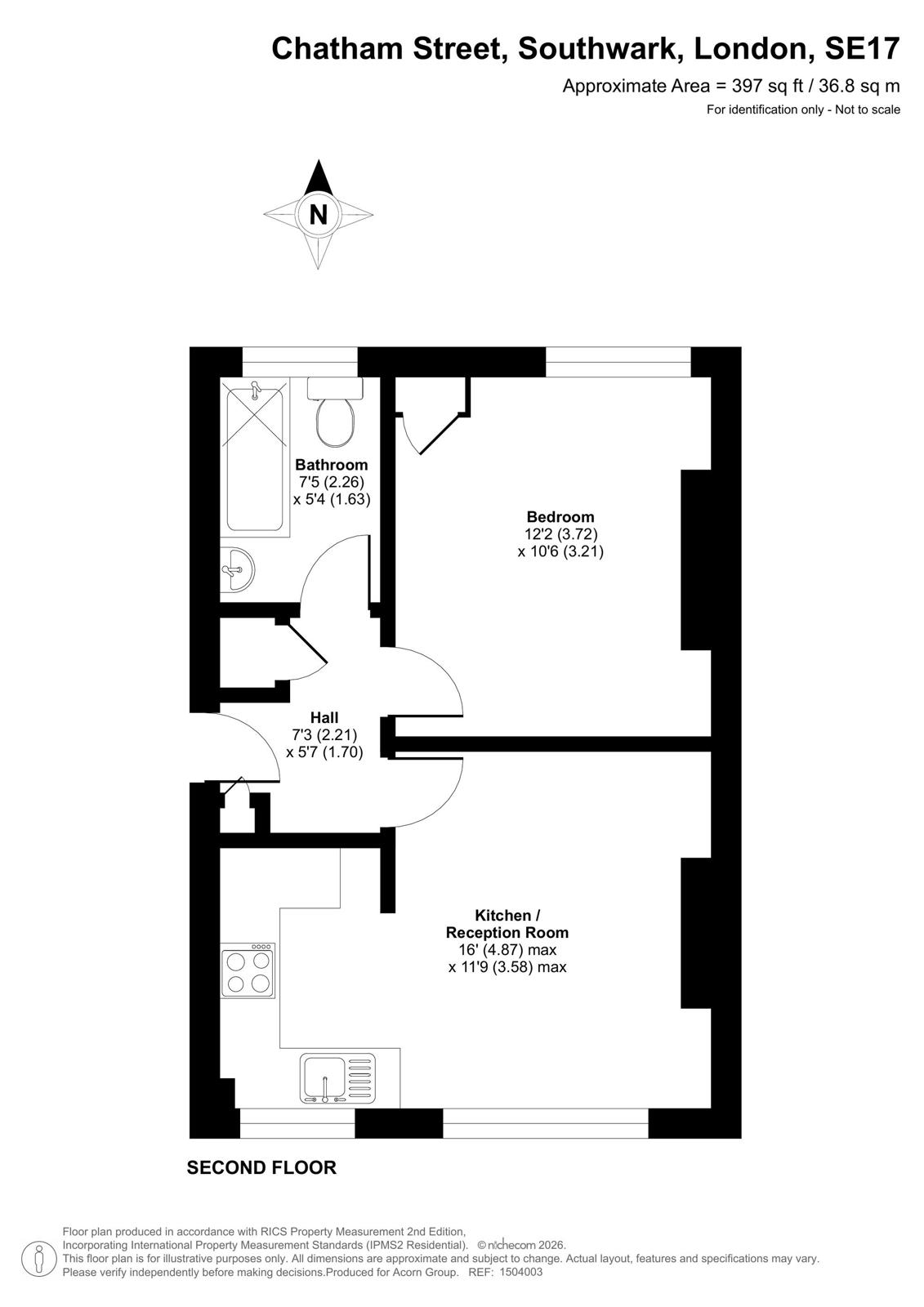 127E,, Chatham Street, London floorplan