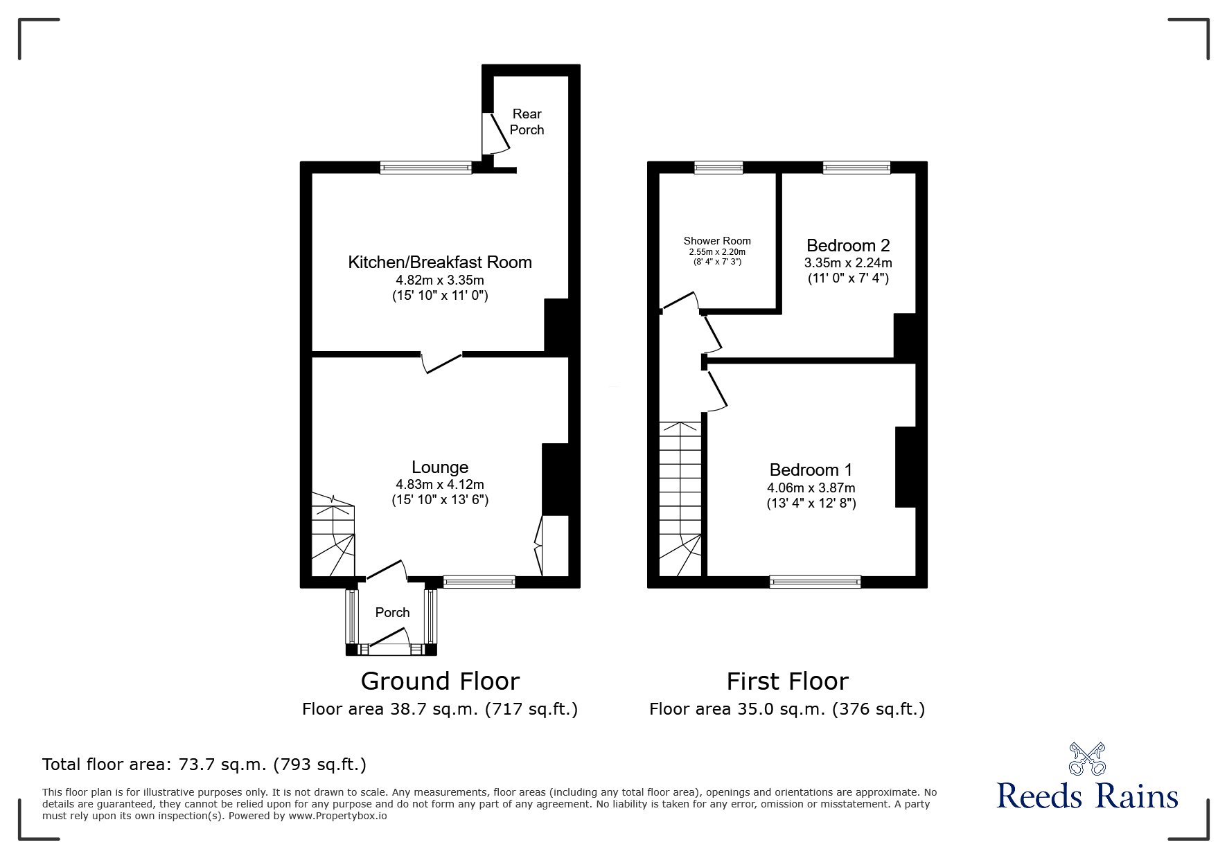 42, Fines Road, Durham floorplan