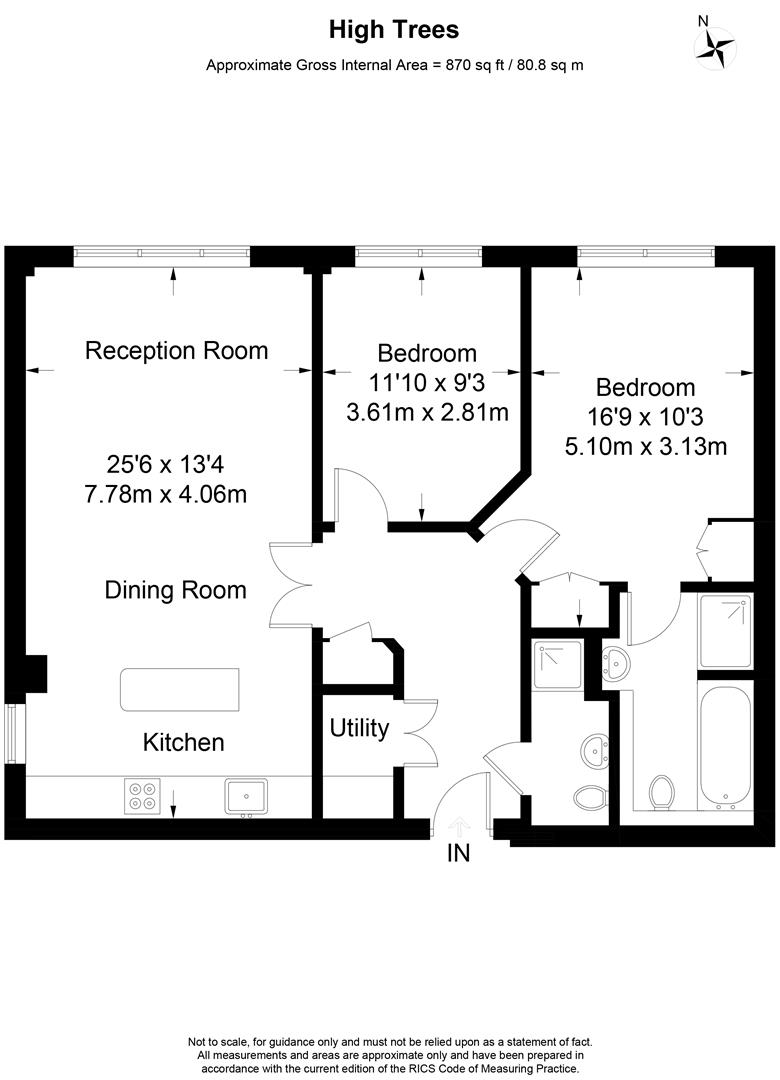 2 Bedrooms Flat to rent in Hightrees, Queensmere Road, Wimbledon SW19