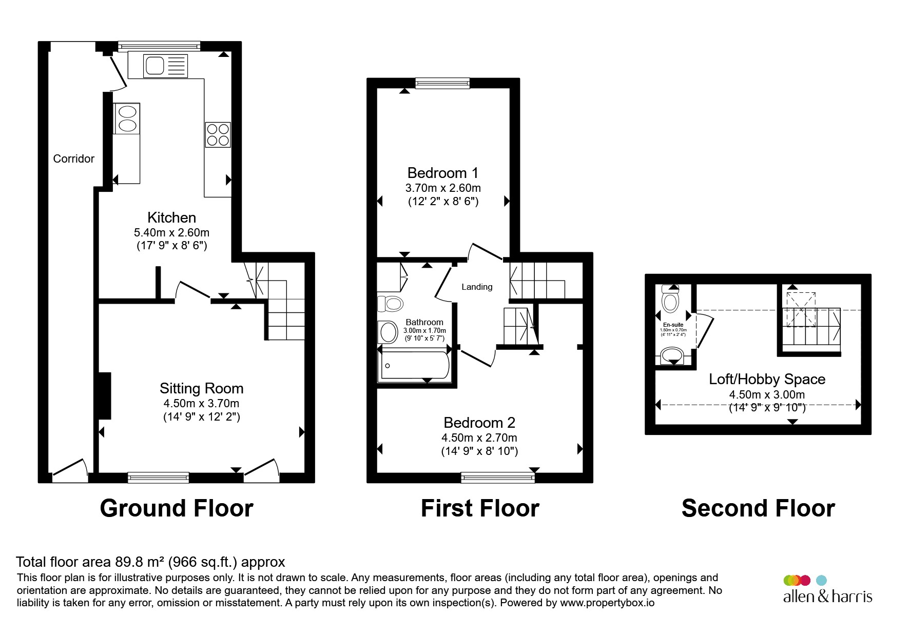 1, Castle Street, Frome floorplan