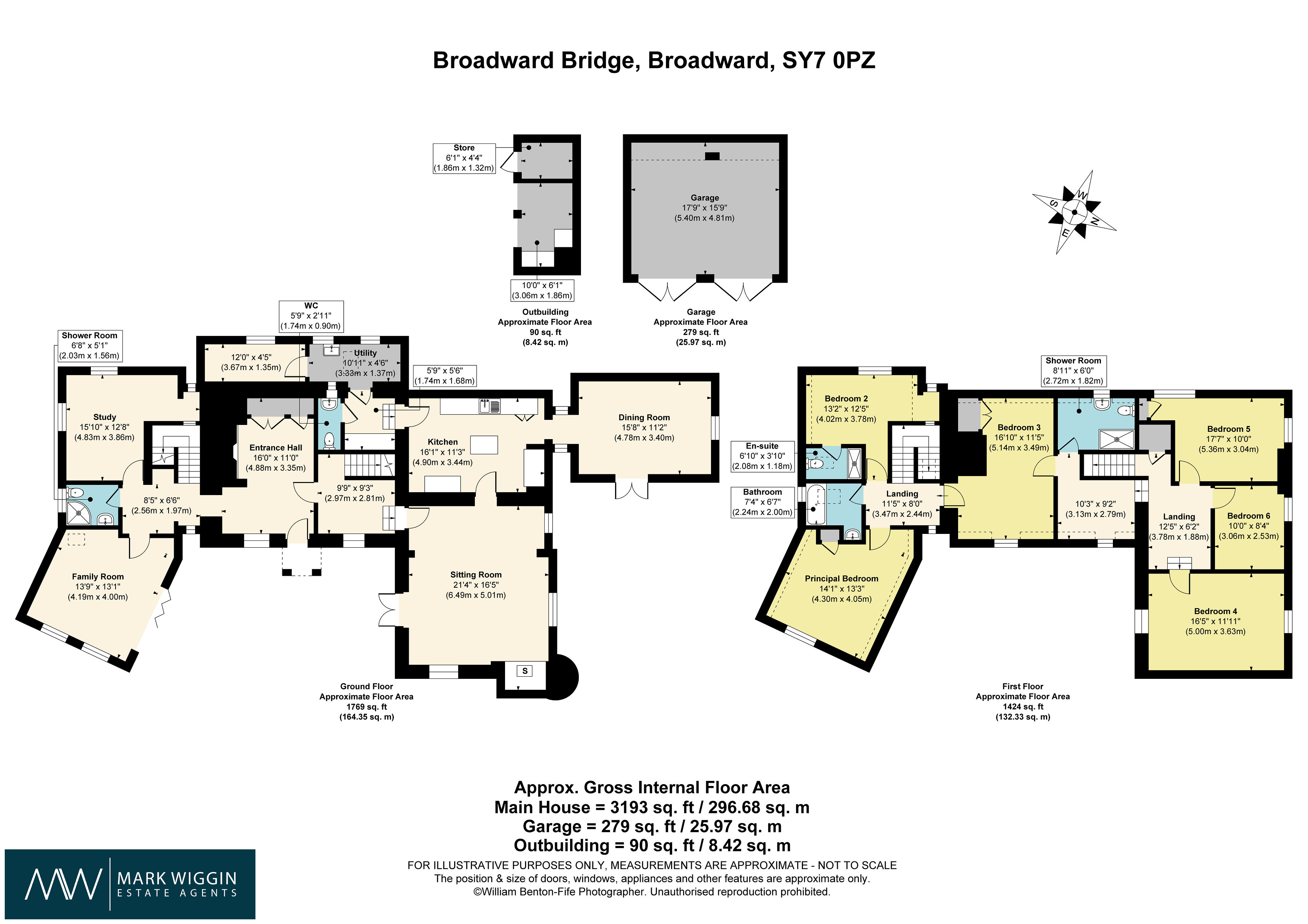 Broadward Bridge,, Broadward, Craven Arms floorplan