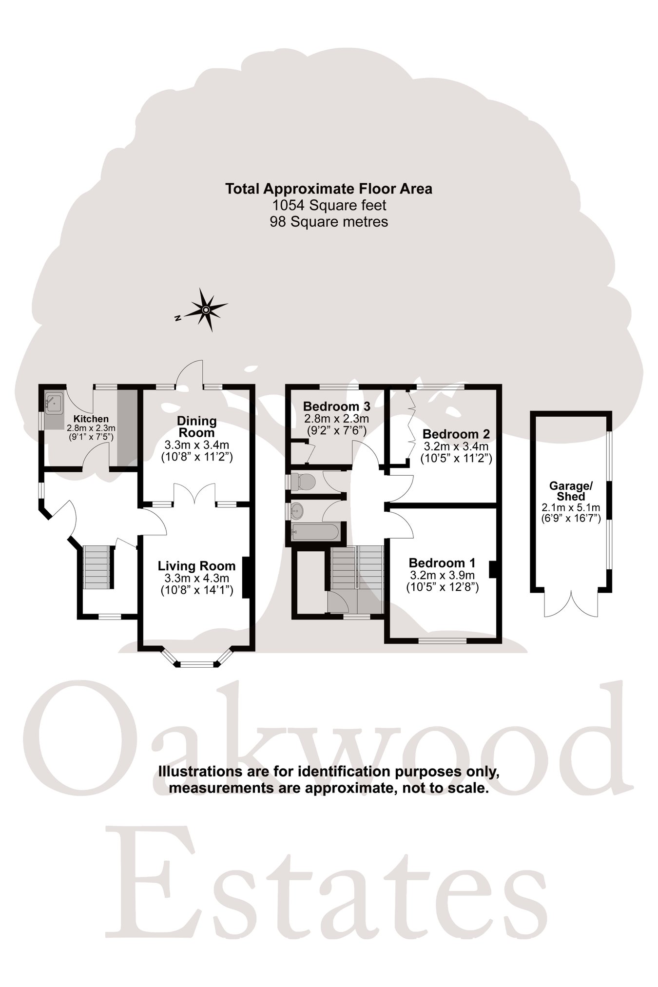 12, Link Road, Datchet floorplan