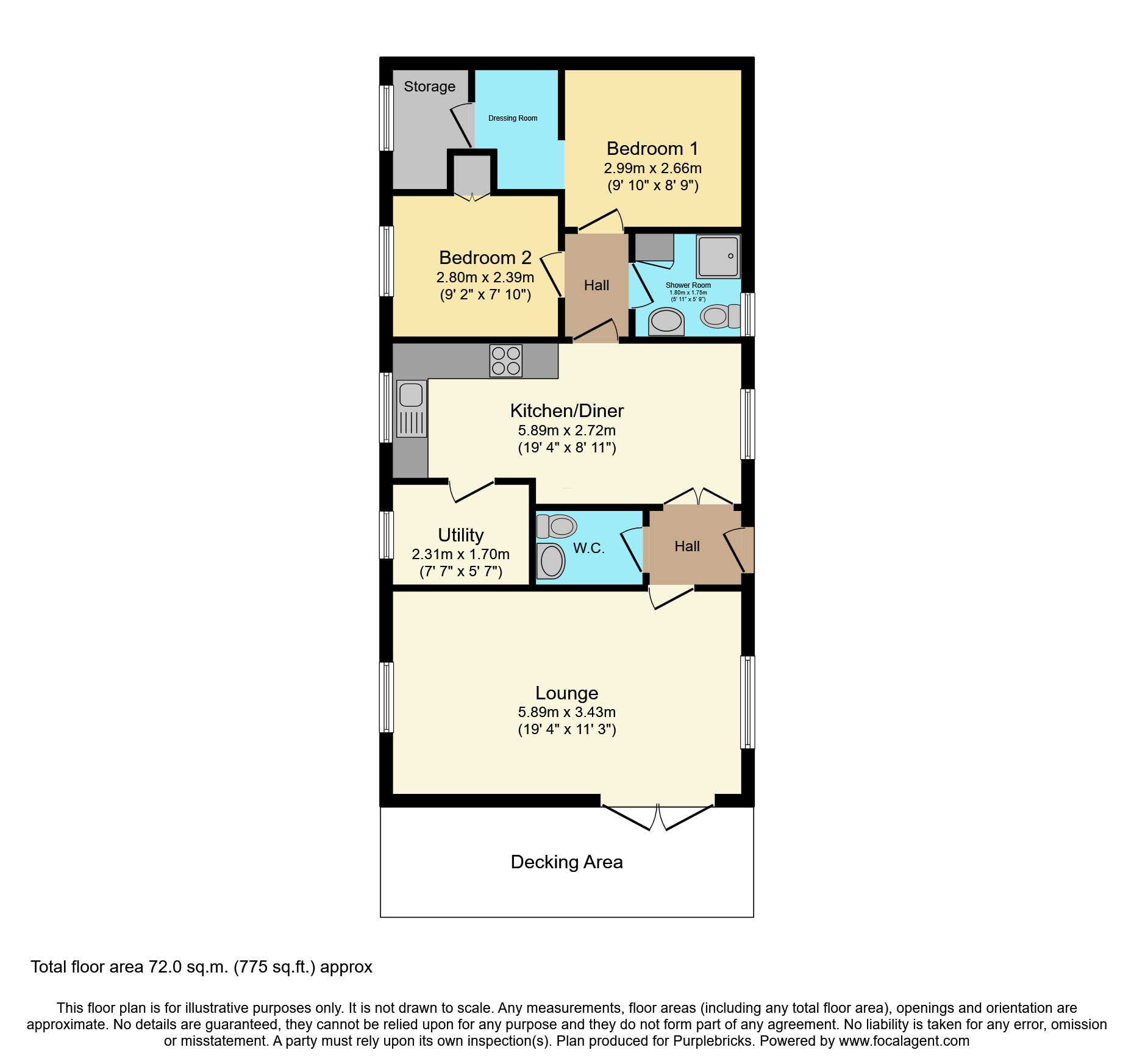 Bankside Road, Atherstone, CV9 floorplan