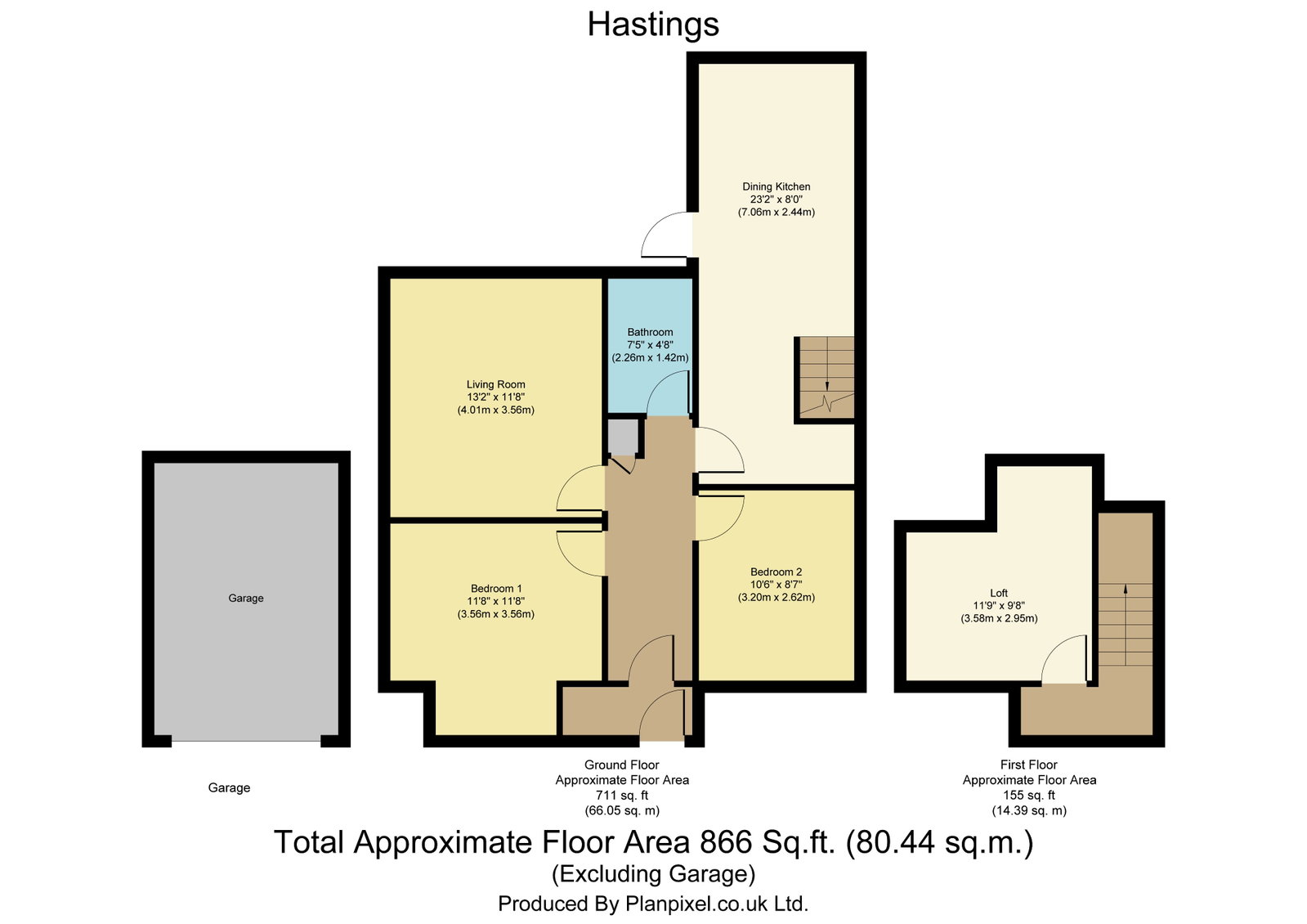 19, Hastings Road, Hull floorplan