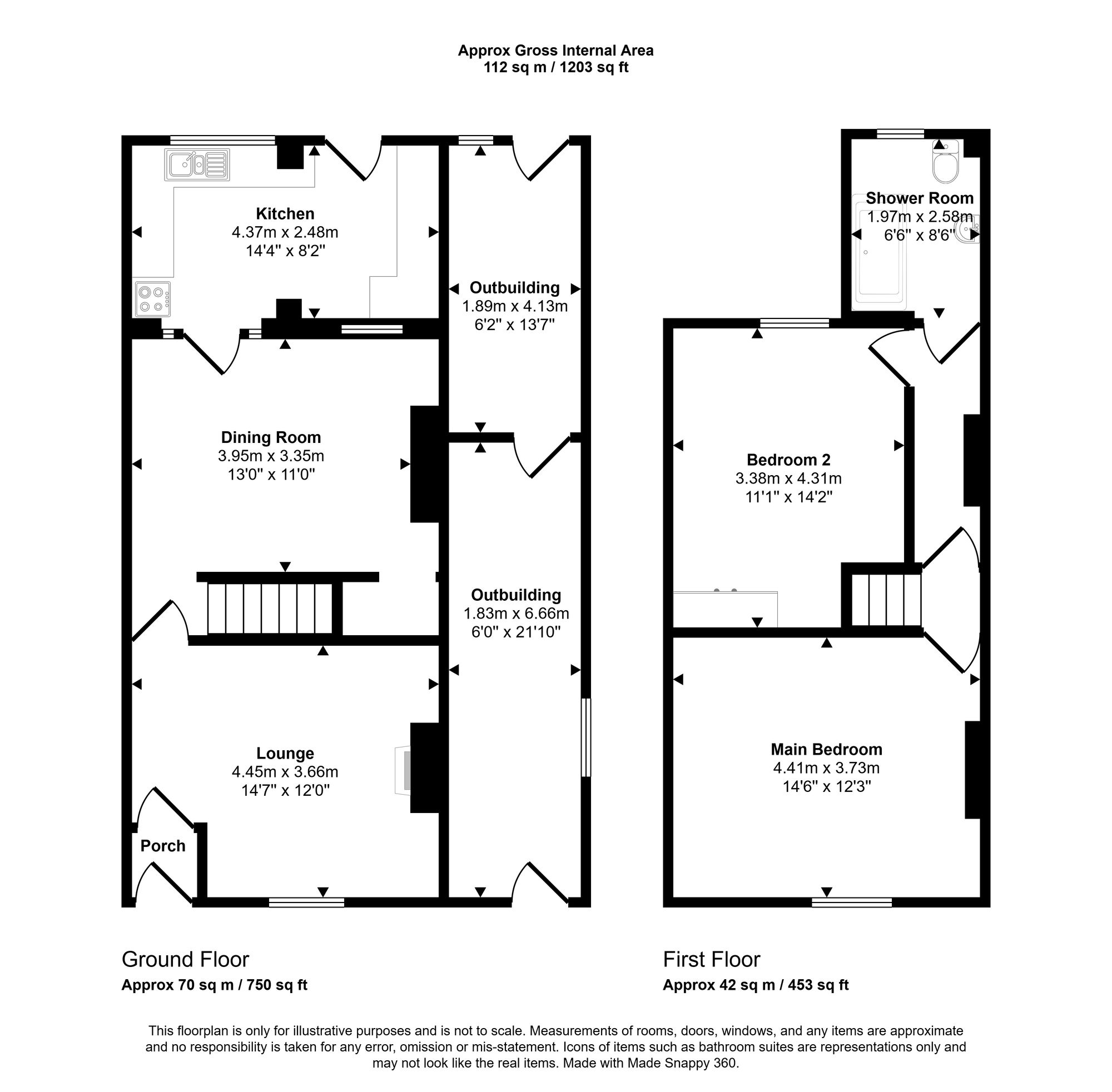 14 Newman Street, Wigan floorplan
