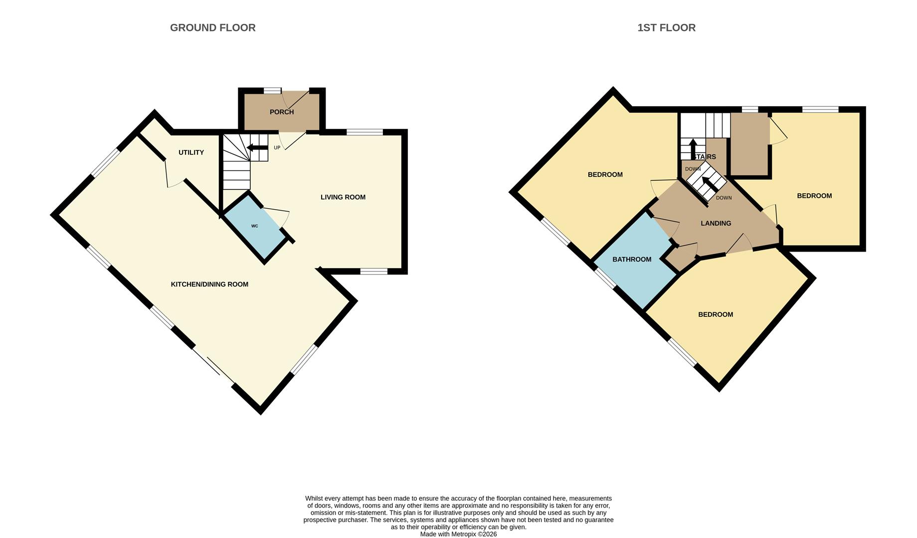 6, St Michaels Way, Roche floorplan