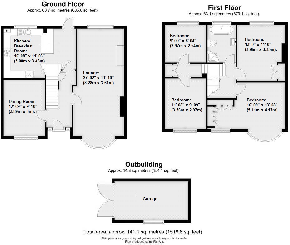 158, Lancing Road, Orpington floorplan