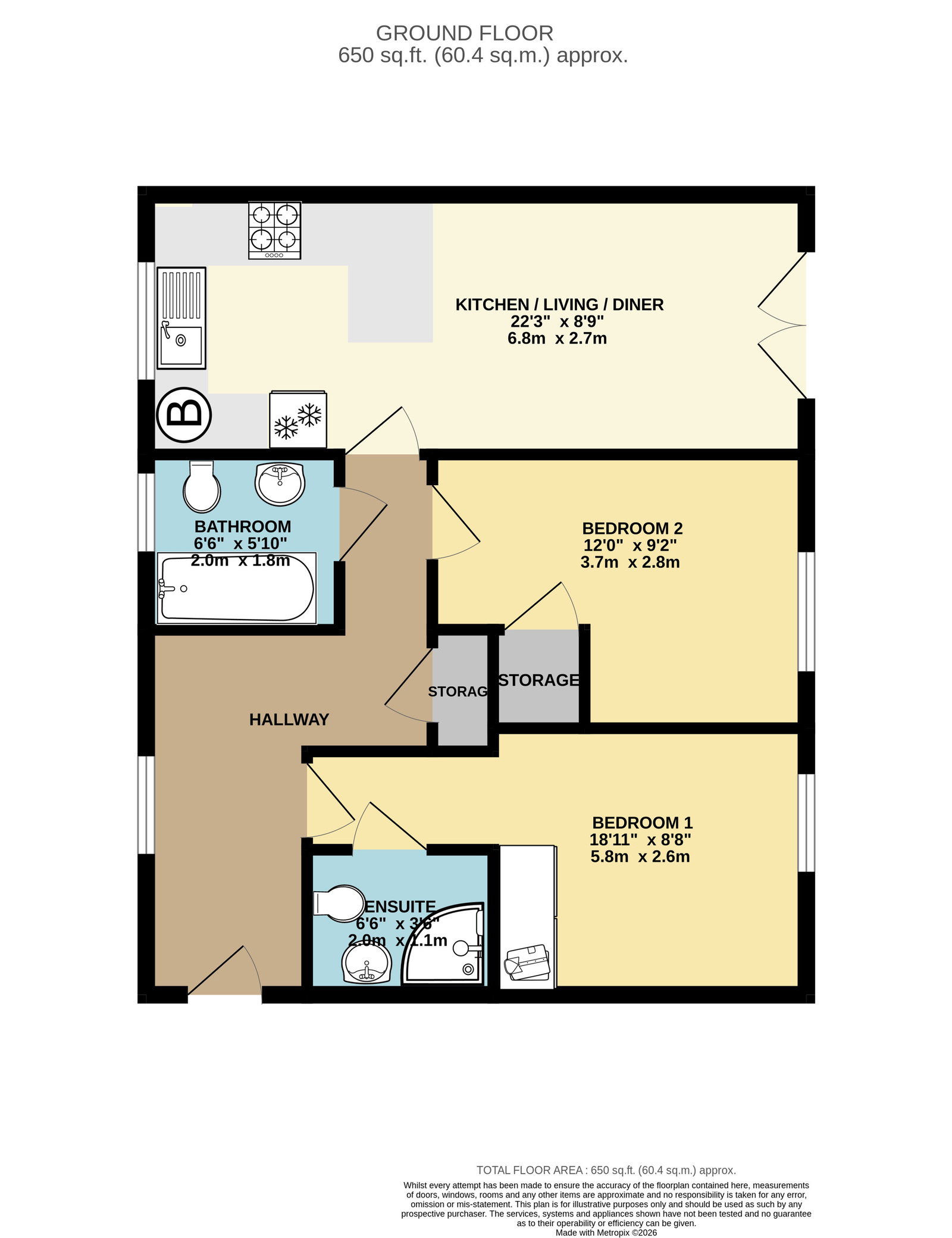 20, Shorters Avenue, Birmingham floorplan